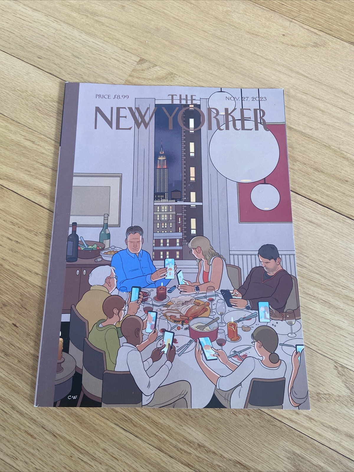 New Yorker Magazine Joyce Carol Oates 27 November 2023 Chris Ware New