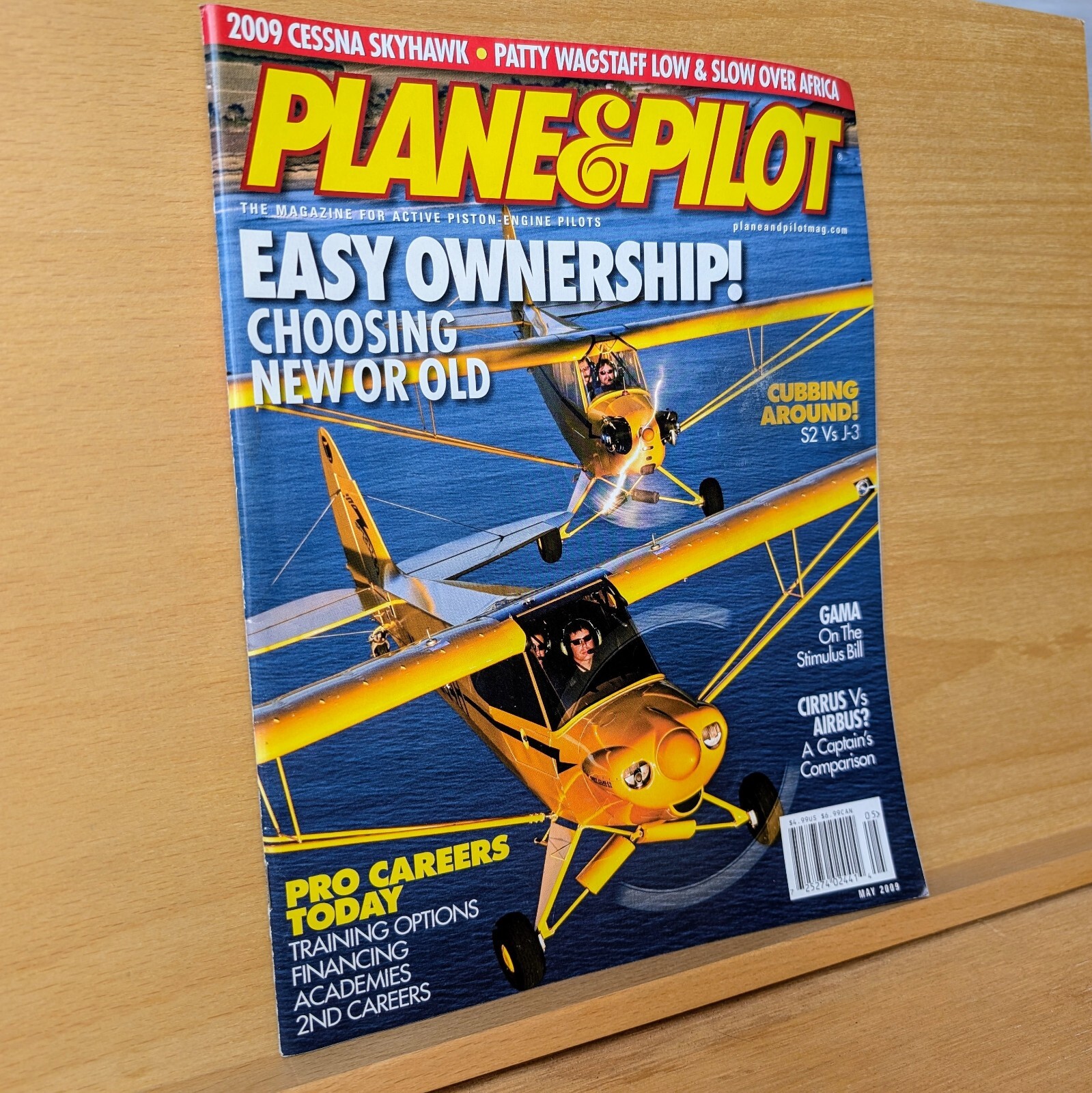 Plane & Pilot Magazine May 2009 Cessna Skyhawk S2 Piper J-3 NO LABEL