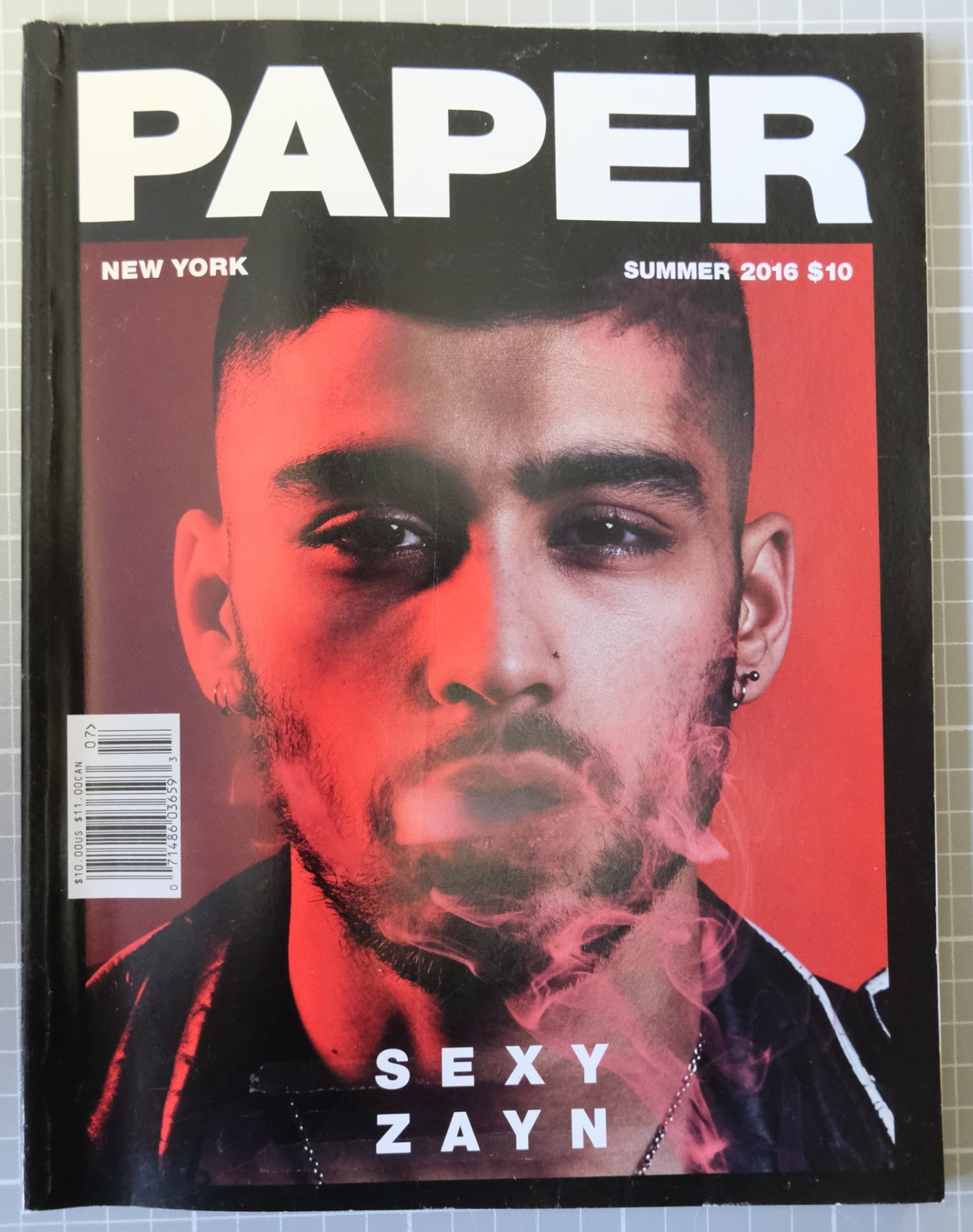 PAPER MAGAZINE NEW YORK SUMMER 2016 VOL. 32 ISSUE 06 ZAYN, COEUR DE PIRATE