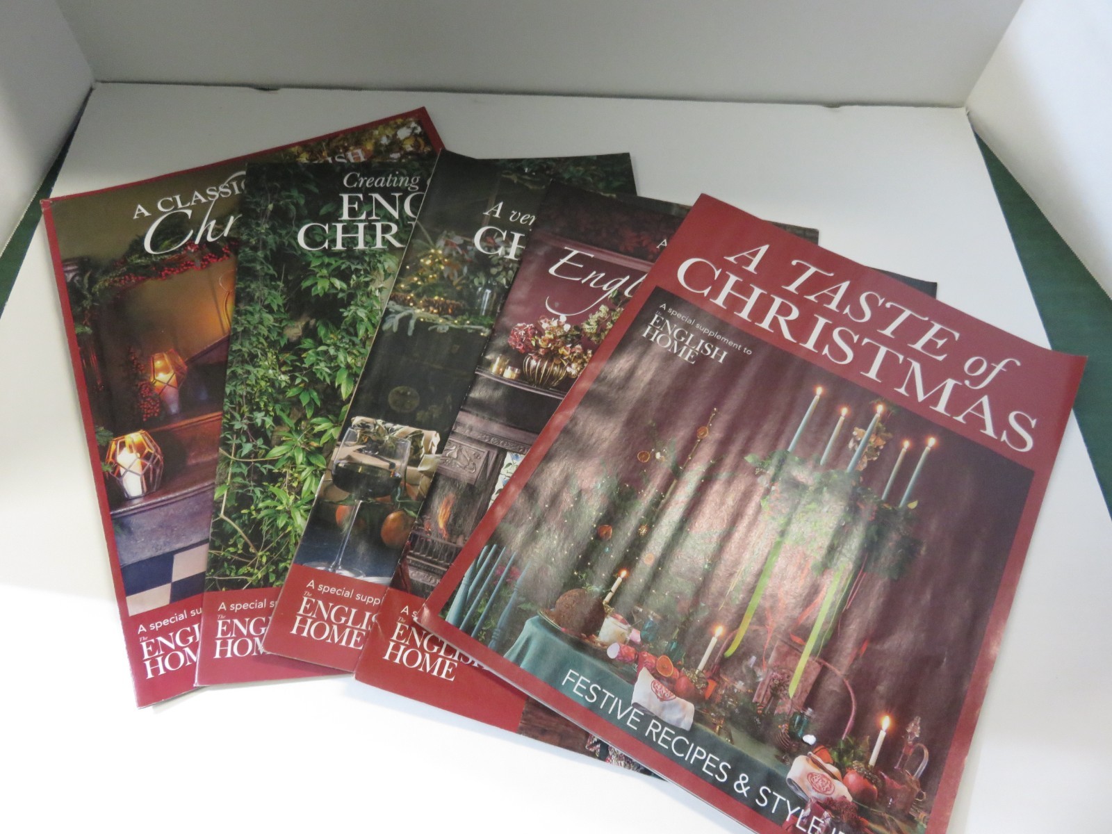 The English Home Magazine 5 different Christmas Supplemental Issues