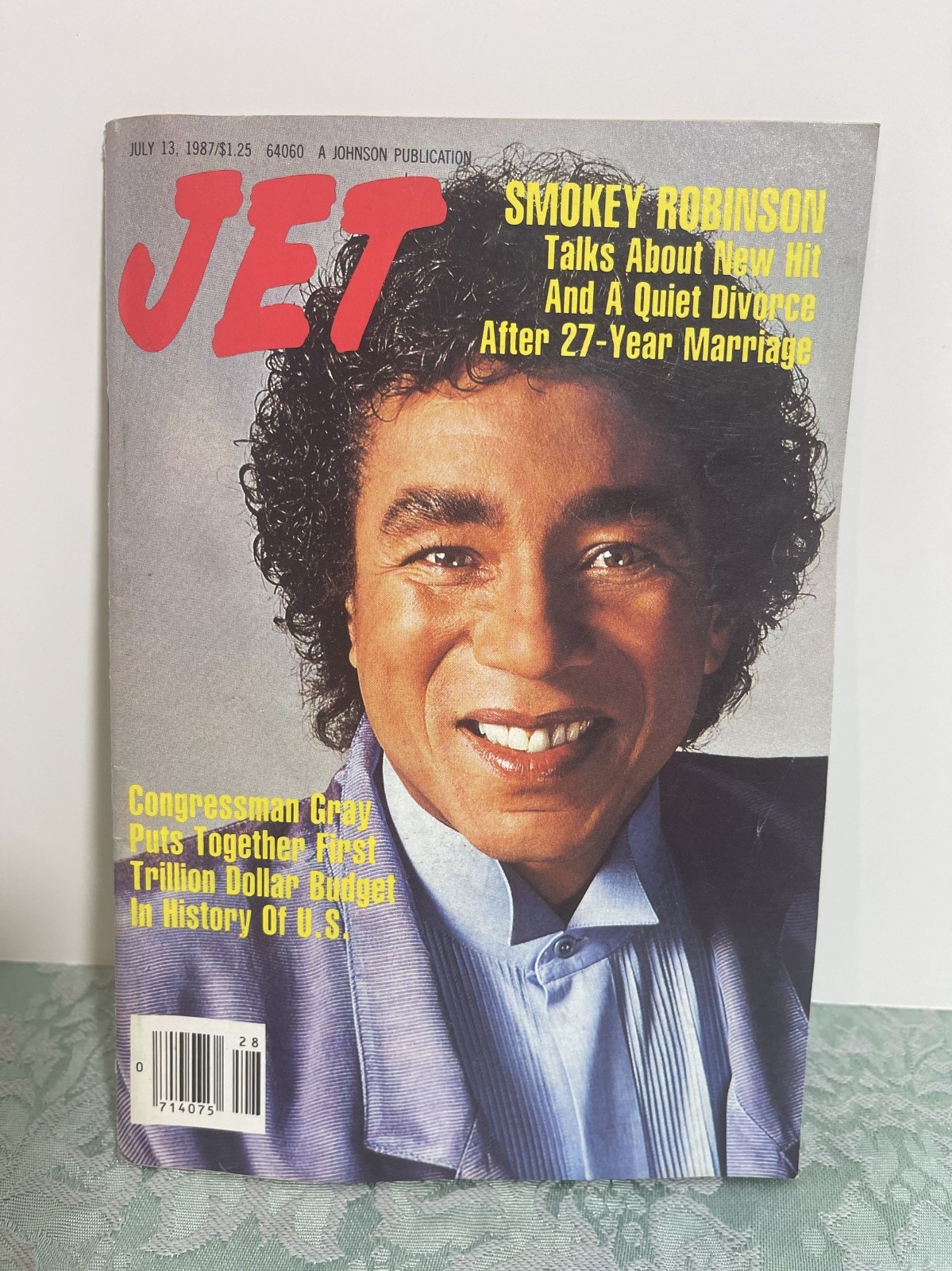 Vintage JET Magazine Lot of 8 1980s–90s Mandela Little Richard Whoopi Lisa Bonet