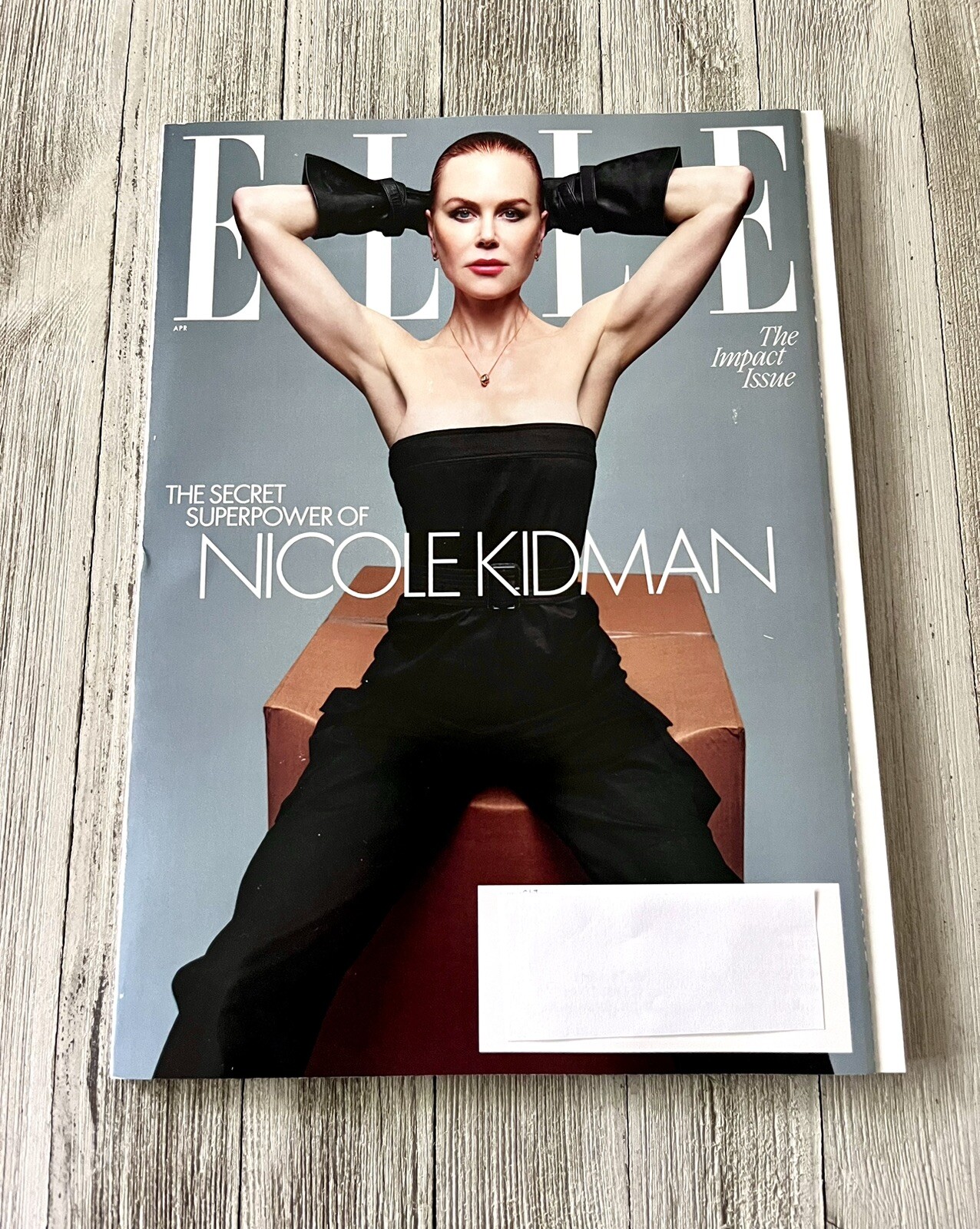 Elle Magazine April 2024 Nicole Kidman The Impact Issue Secret Superpower