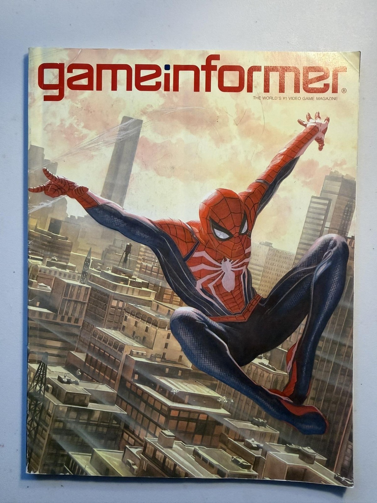 Game Informer Magazine Issue 301 May 2018 Spider-Man Cover Video Game Marvel