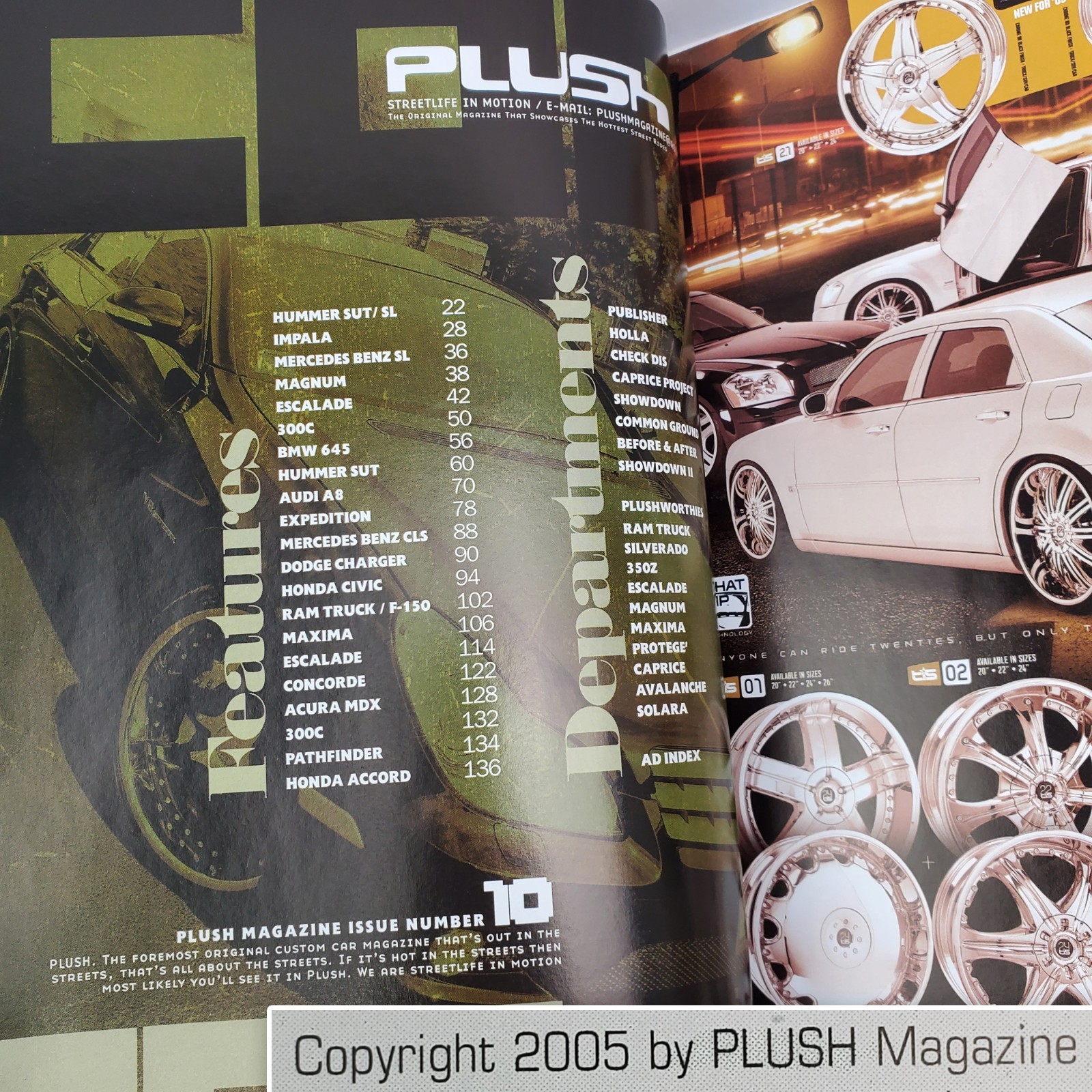 Plush Magazine VTG 2005 New York City Staten Island Custom Car Scene Unread
