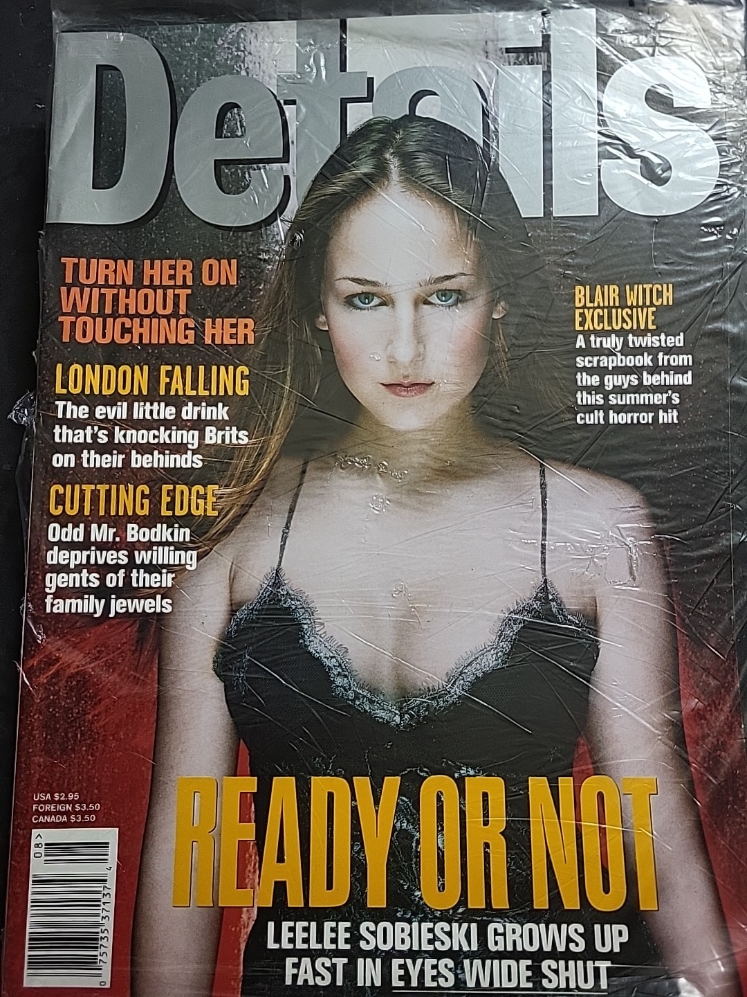 DETAILS ~ Leelee Sobiedki ~ August 1999 ~ SEALED!!!