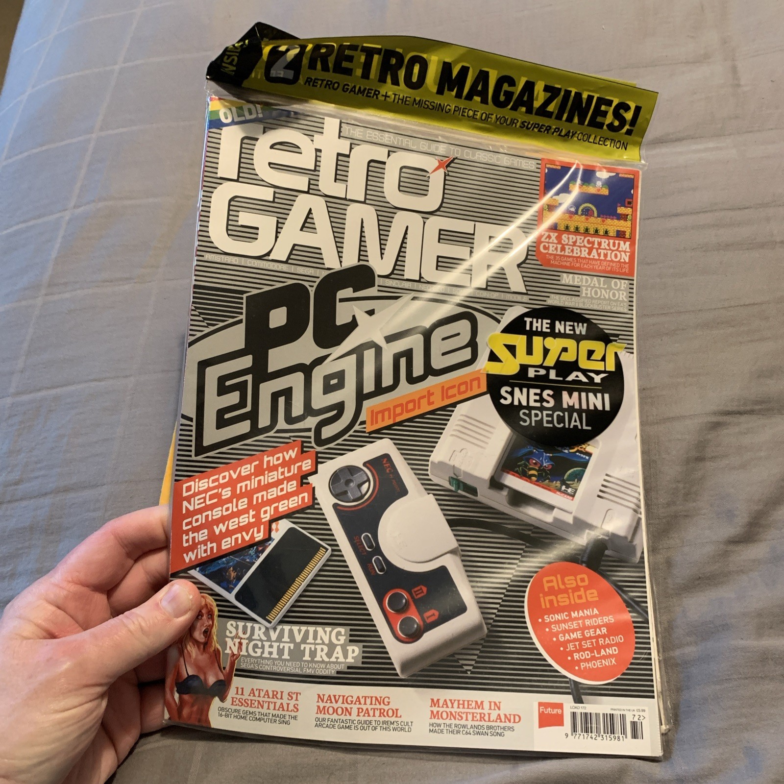 NEW Retro Gamer Magazine 172 & Super Play 48 Nintendo SNES SEALED Wil Overton