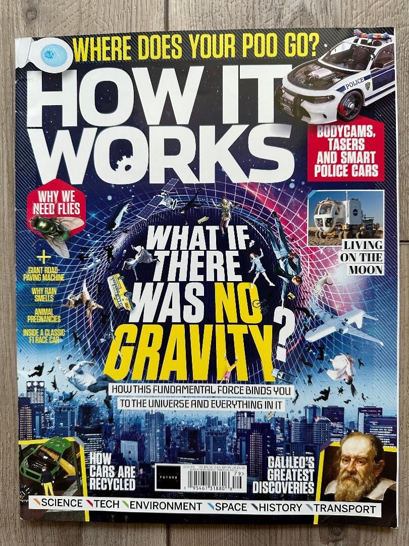 2023 How It Works Magazine Issue 179 WHAT IF THERE WAS NO GRAVITY Bodycams TASER