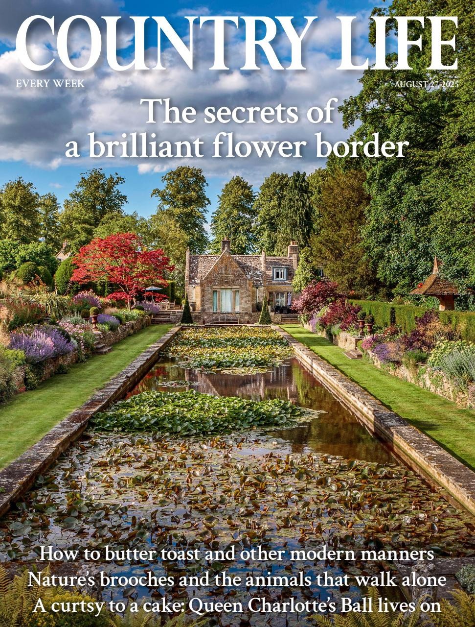COUNTRY LIFE MAGAZINE 27 AUGUST 2025 ~ NEW ~