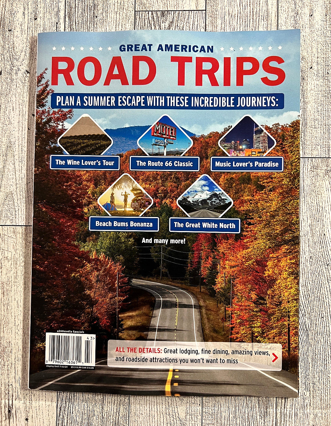 GREAT AMERICAN ROAD TRIPS 2024 TRAVEL MAGAZINE • Classic Escape Tours Around USA