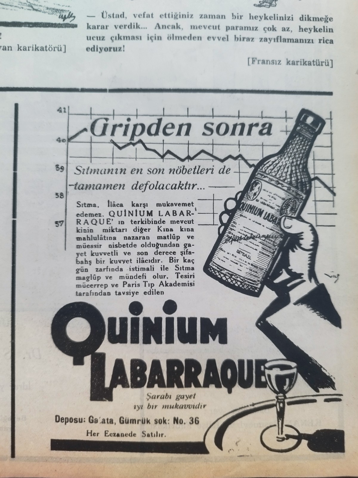 1940 Akbaba Turkish Satirical Magazine WWII Anti Nazi Cover No 341