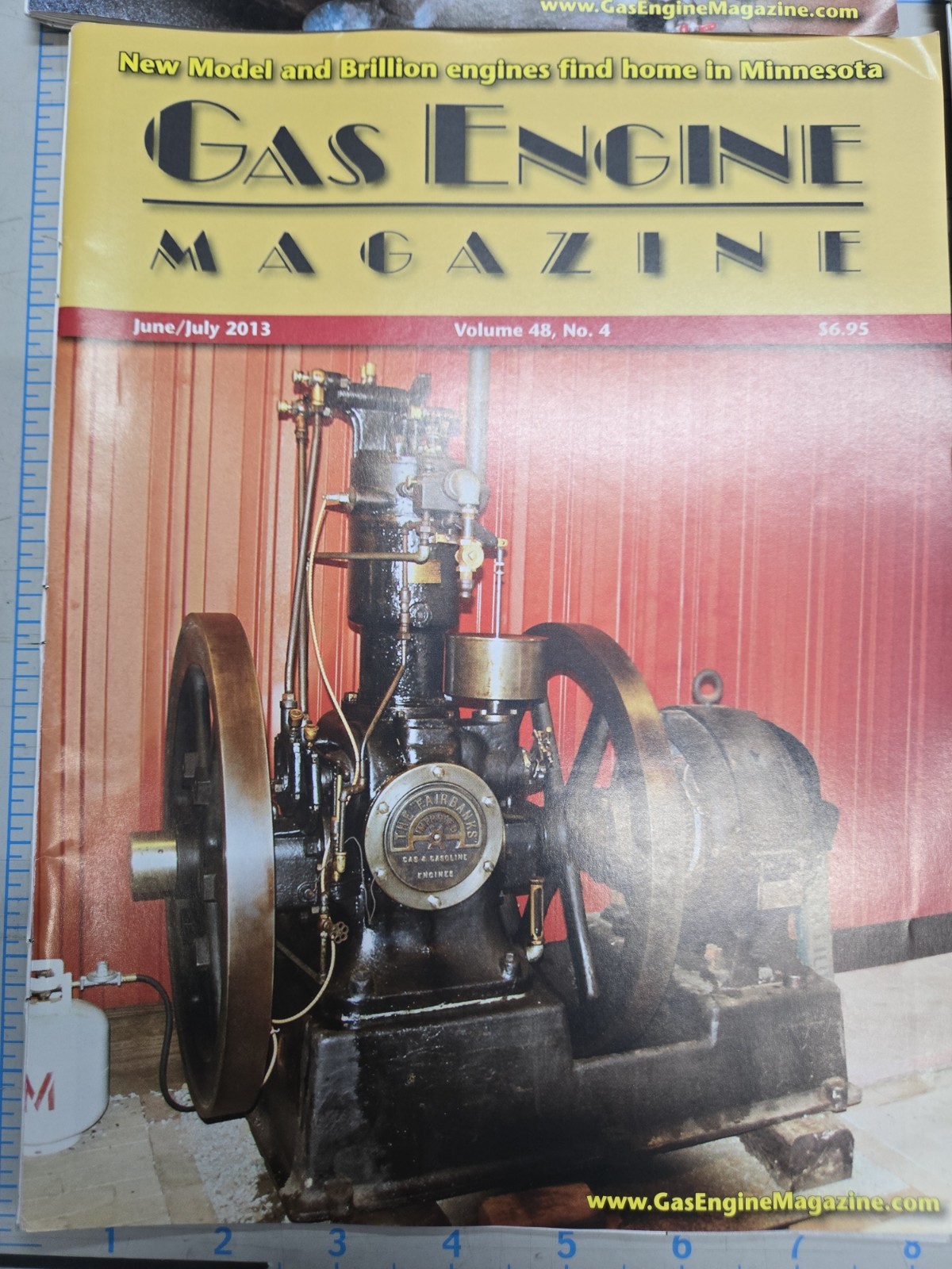 Gas Engine Magazine Complete 2013 All 6 Issues Tractor Engine Restoration