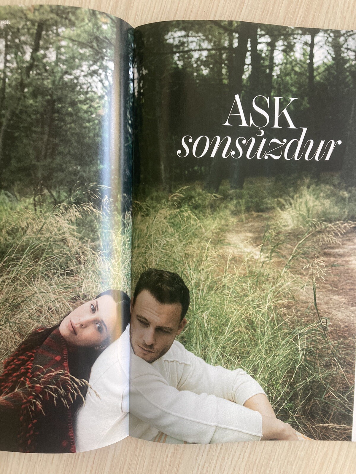 Vogue Turkey Film Supplement October 2024 Mavi Mağara Kerem Bursin Devrim Özkan