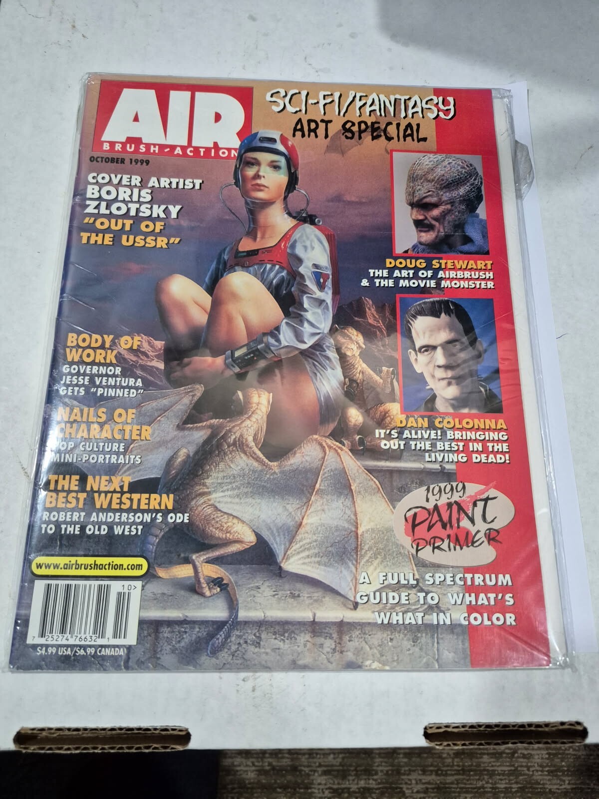 Air Brush Action Sci-fi Fantasy October 1999 E6