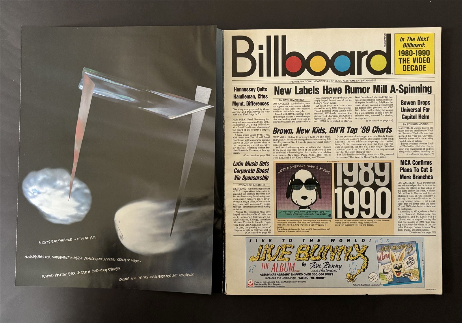 Billboard Magazine December 23, 1989 Greatest Hits of the 80’s & Year In Music