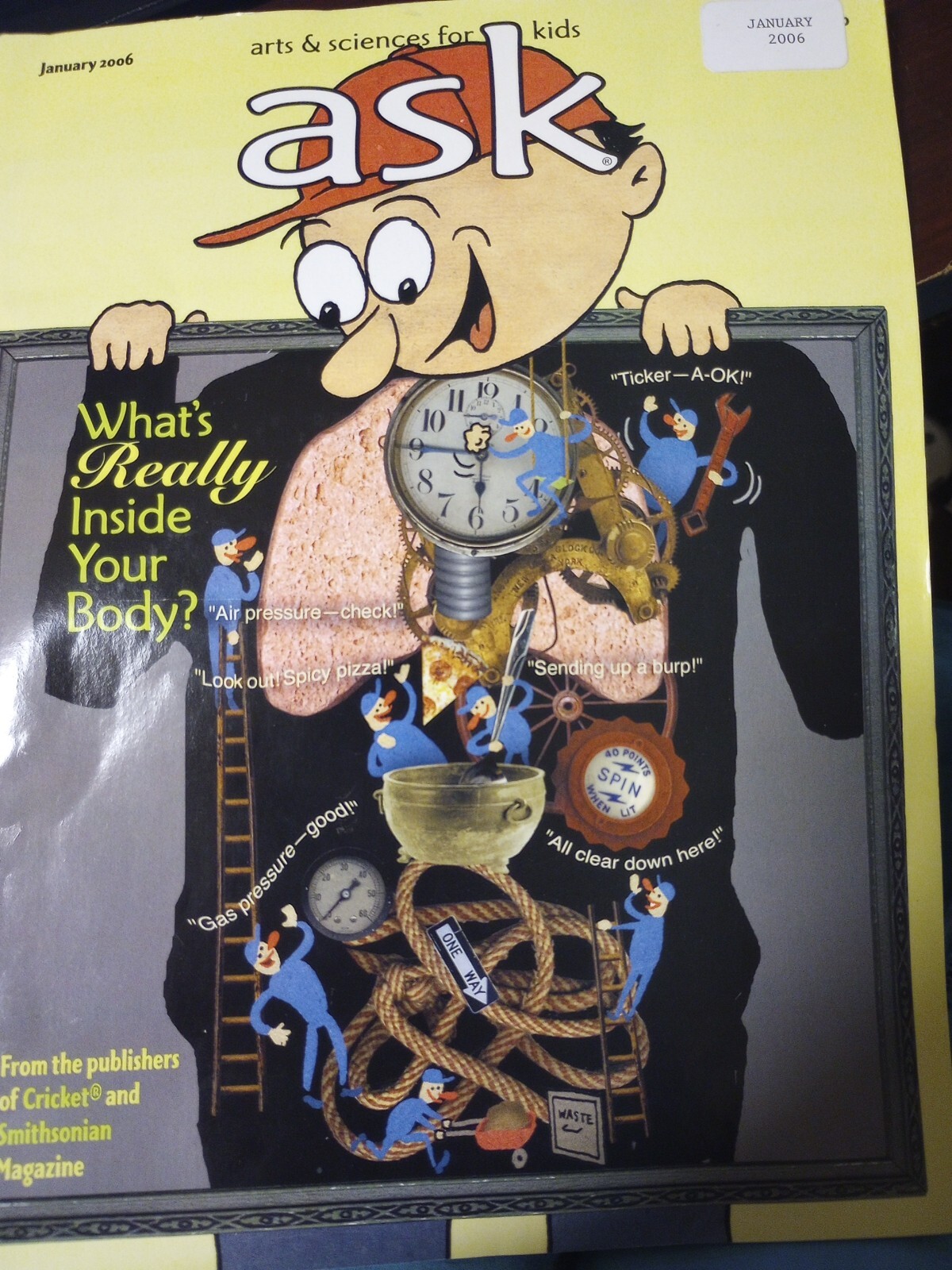 Art And Science For Kids Ask Magazine. January 2006 R5