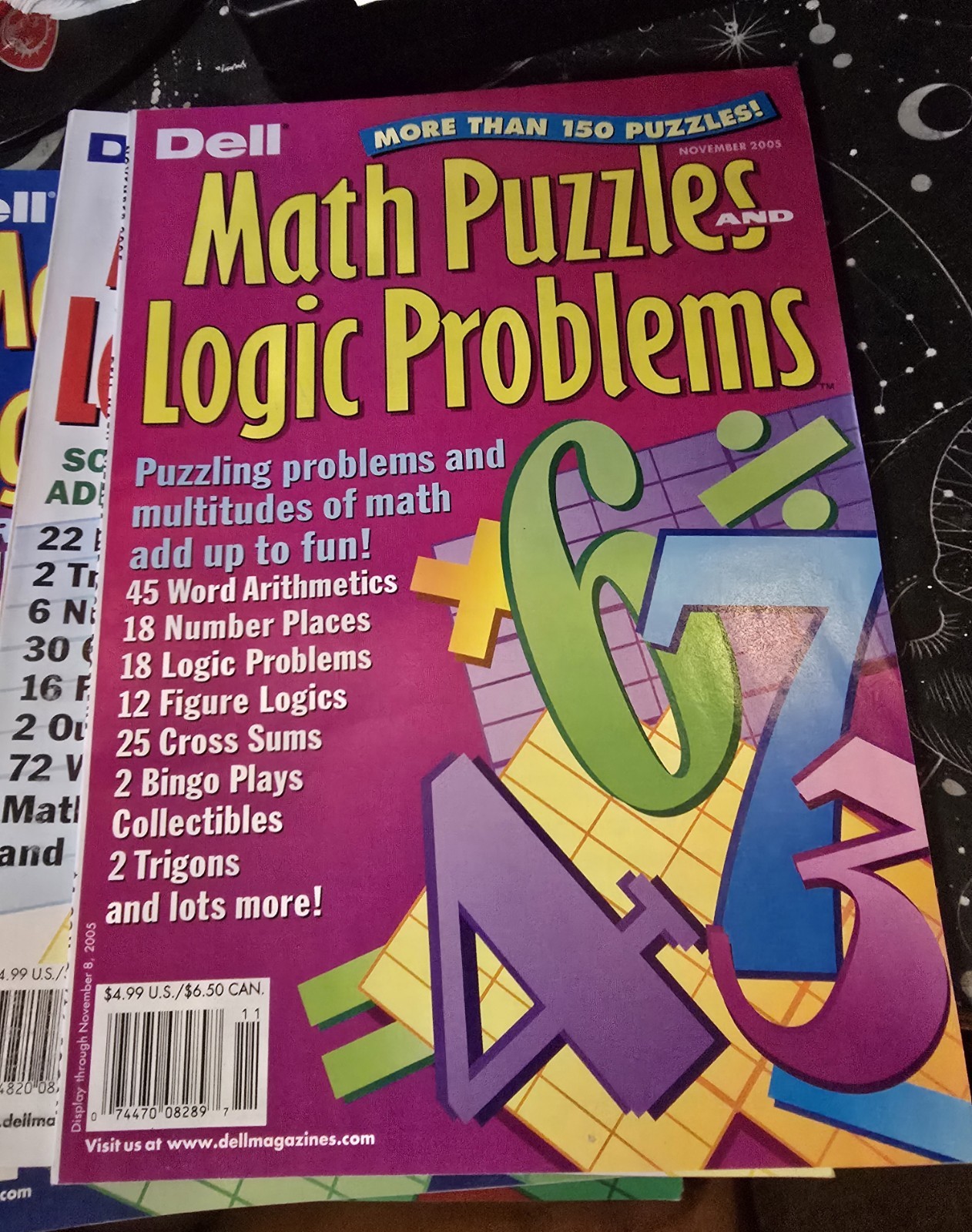Vintage Dell Math Puzzles And Logic Problems Lot Of 18 2004-2008 New