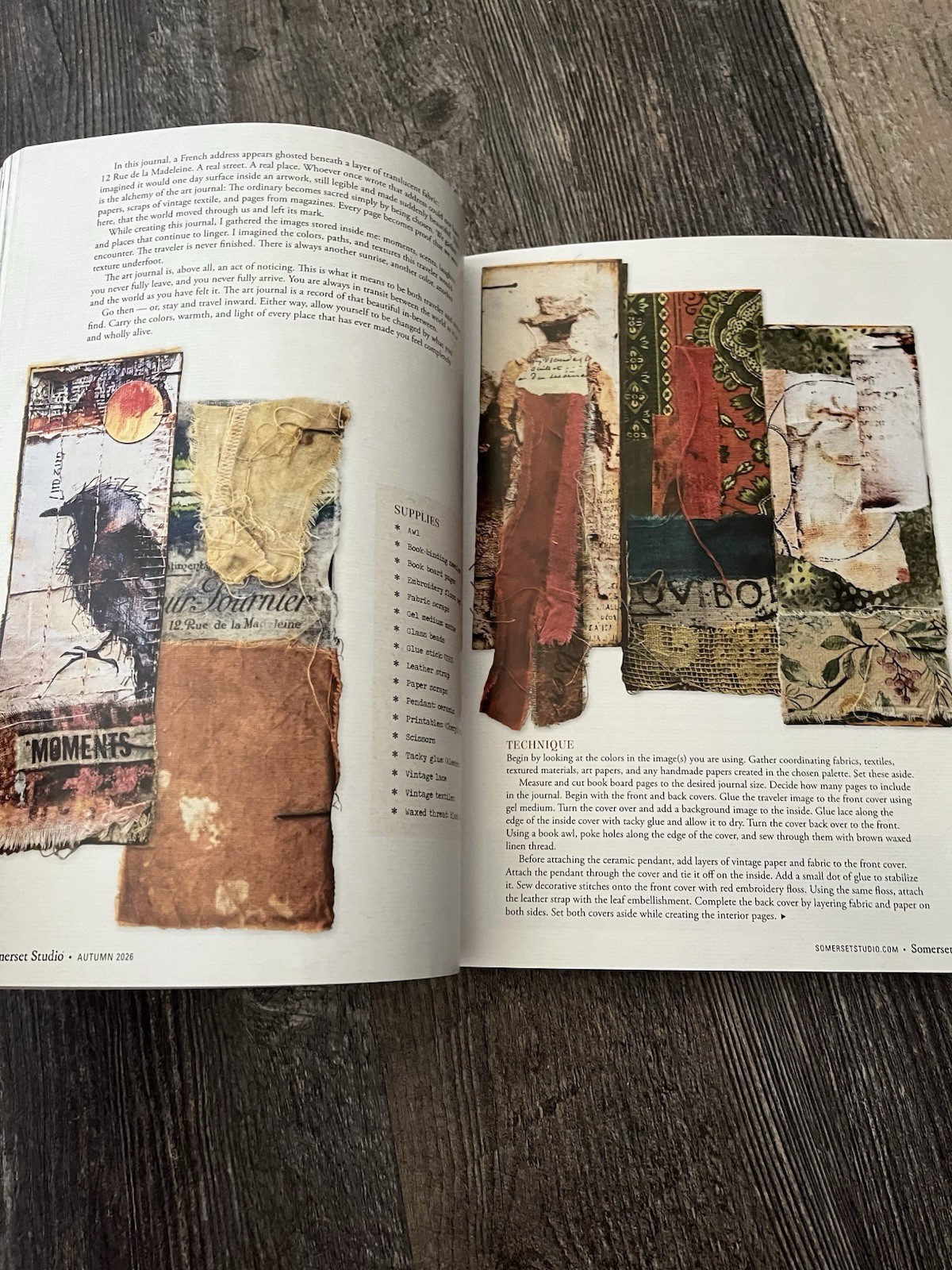 Stampington & Co Magazine! Somerset Studio Aug/Sept/Oct 2026! Brand New Release!