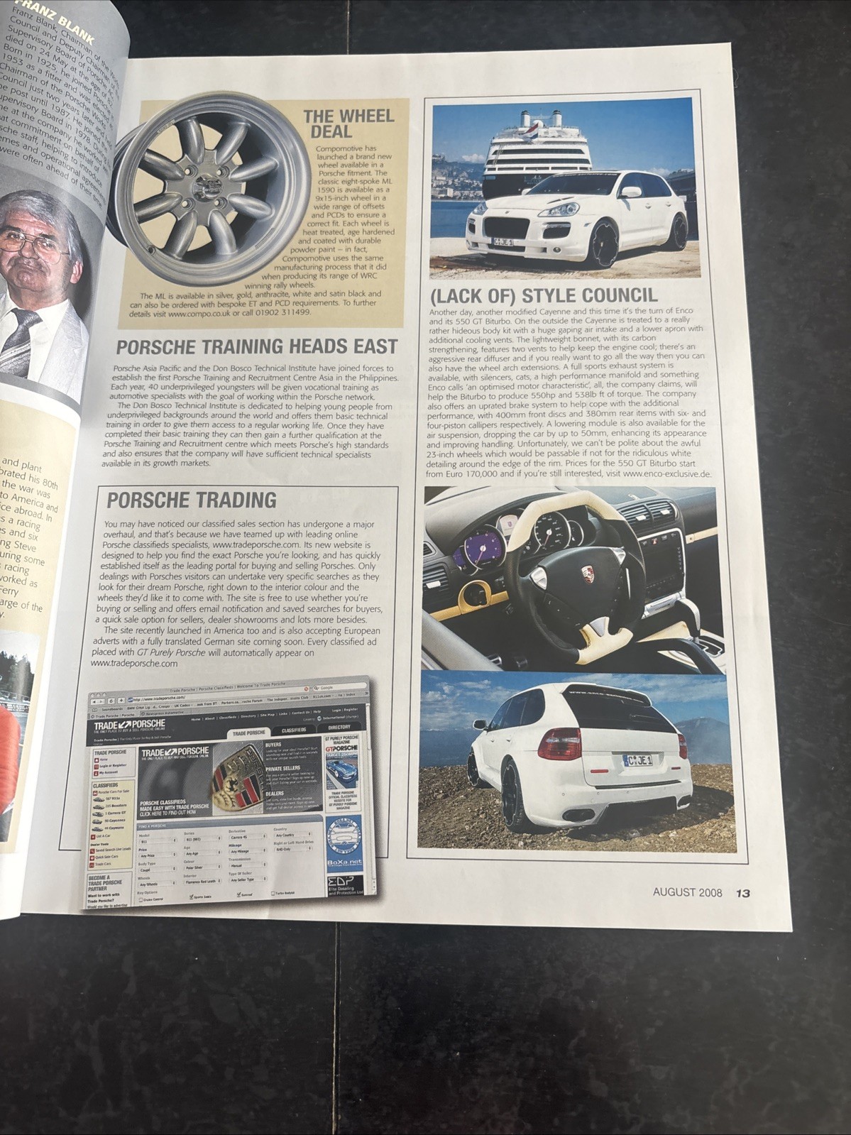 GT Purely Porsche Magazines x3 2008 – Issues 79-81 – 968 Buyers Guide, 912