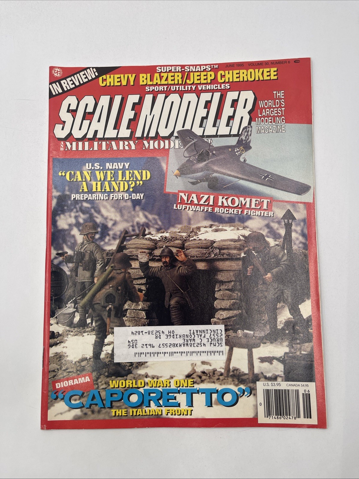 Scale Modeler Magazine June 1995 / Can We Lend A Hand?