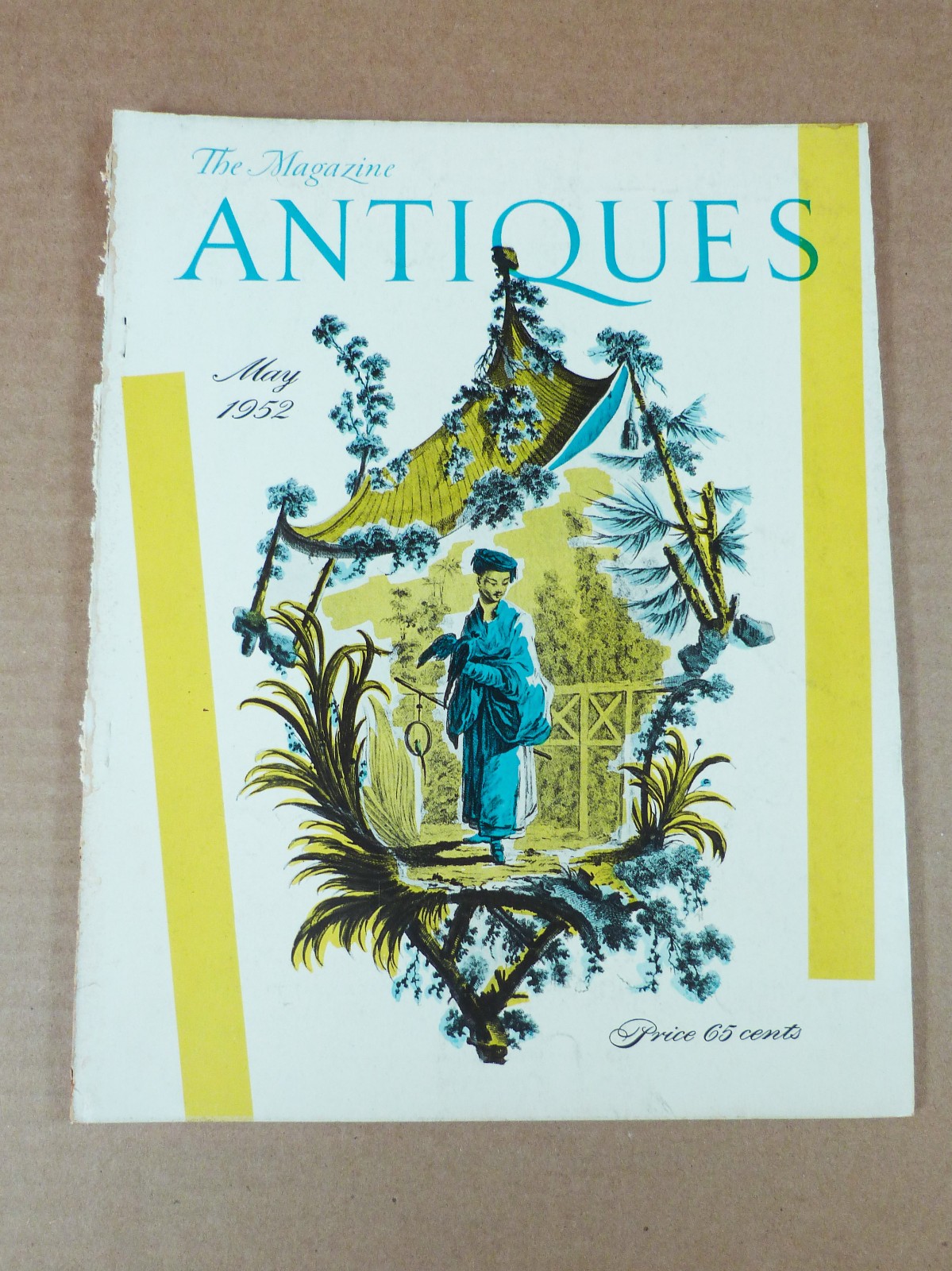 The Magazine Antiques vtg May 1952 Asian / Japanese Glass, English Enamels