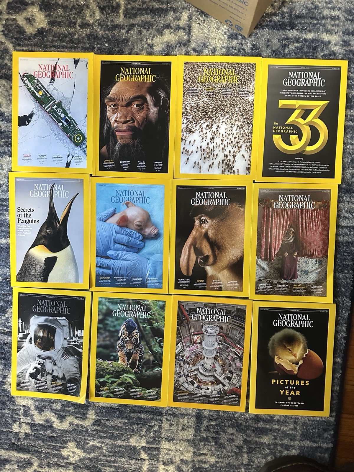 National Geographic Magazine 2025- All Issues and 2024 -Missing 2 issues