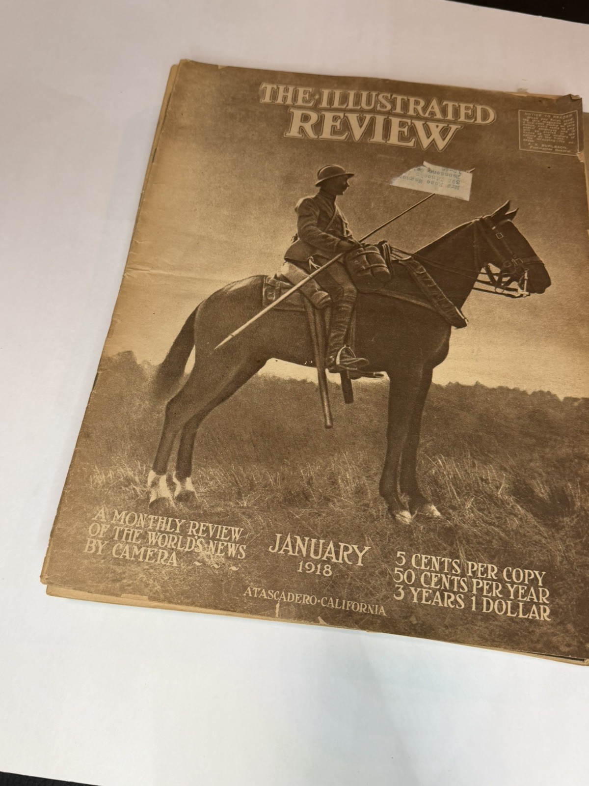 1918 The Illustrated Review Magazine Lot January – December + Free Issues
