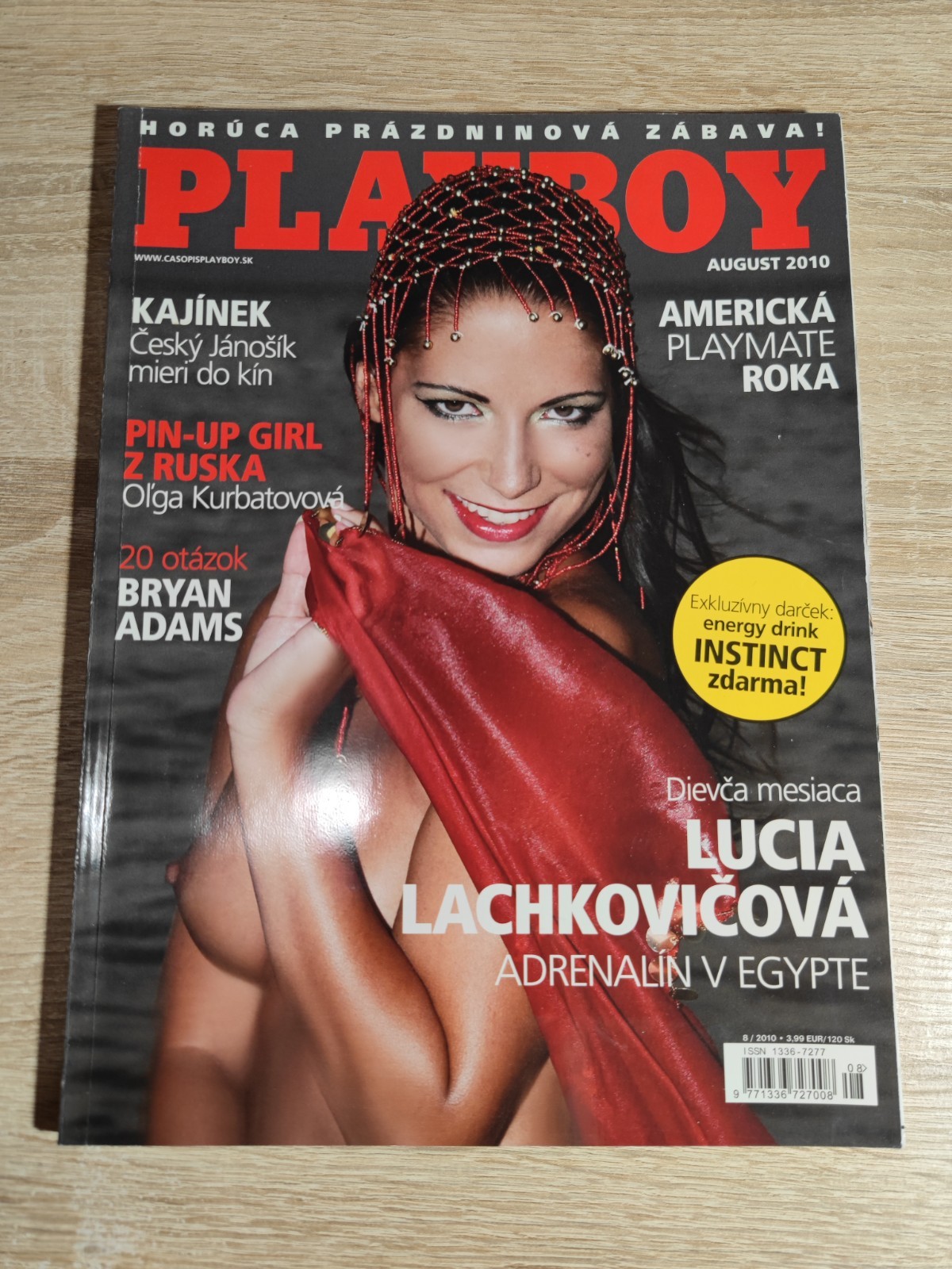 PLAYBOY Slovakia 08/2010 Lucia Lachkovičová Bryan Adams Olga Kurbatovová VG