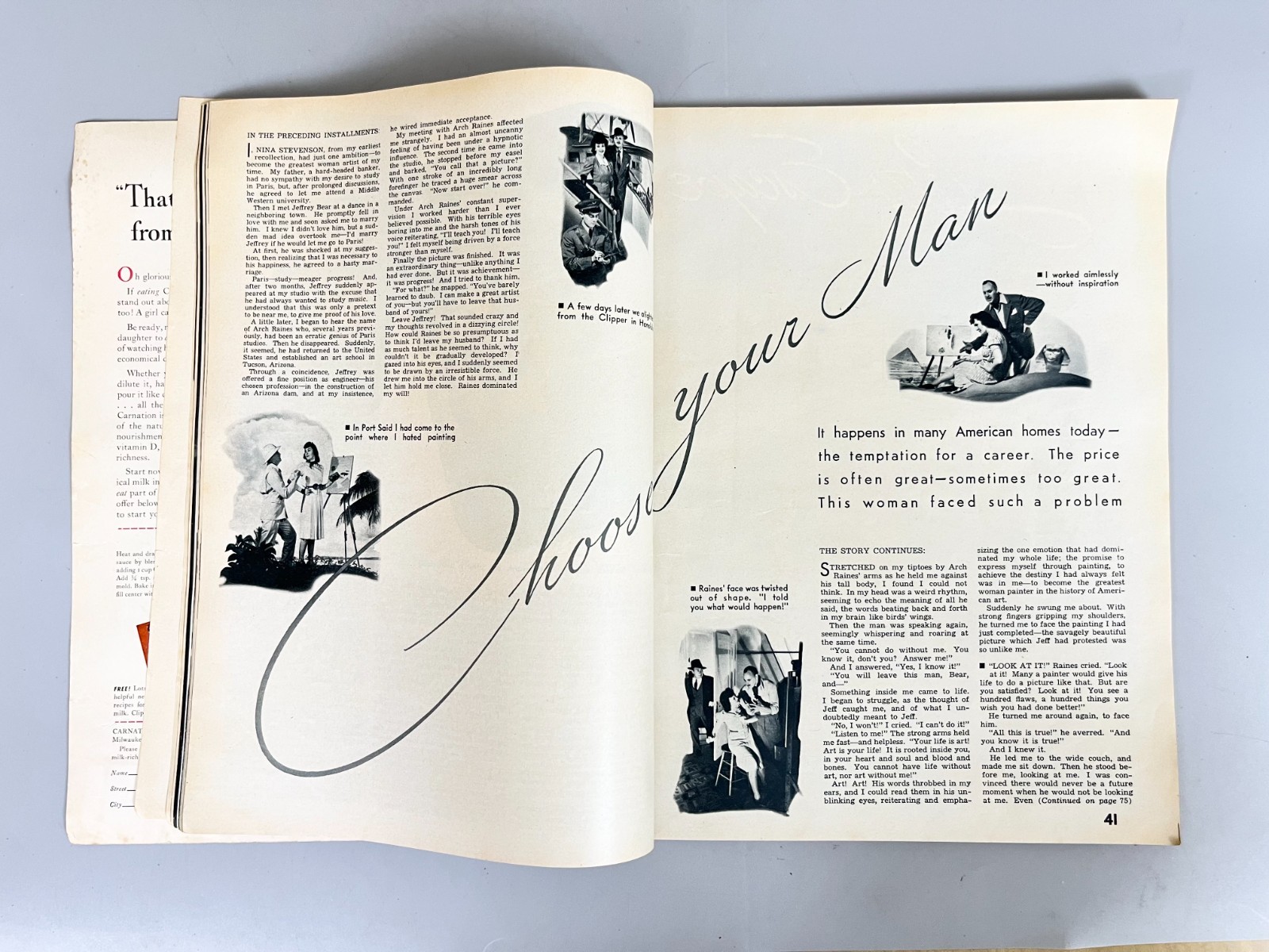 True Story Magazine June 1942 WW2 Home Front Vintage 1940s Womens Pulp Fiction