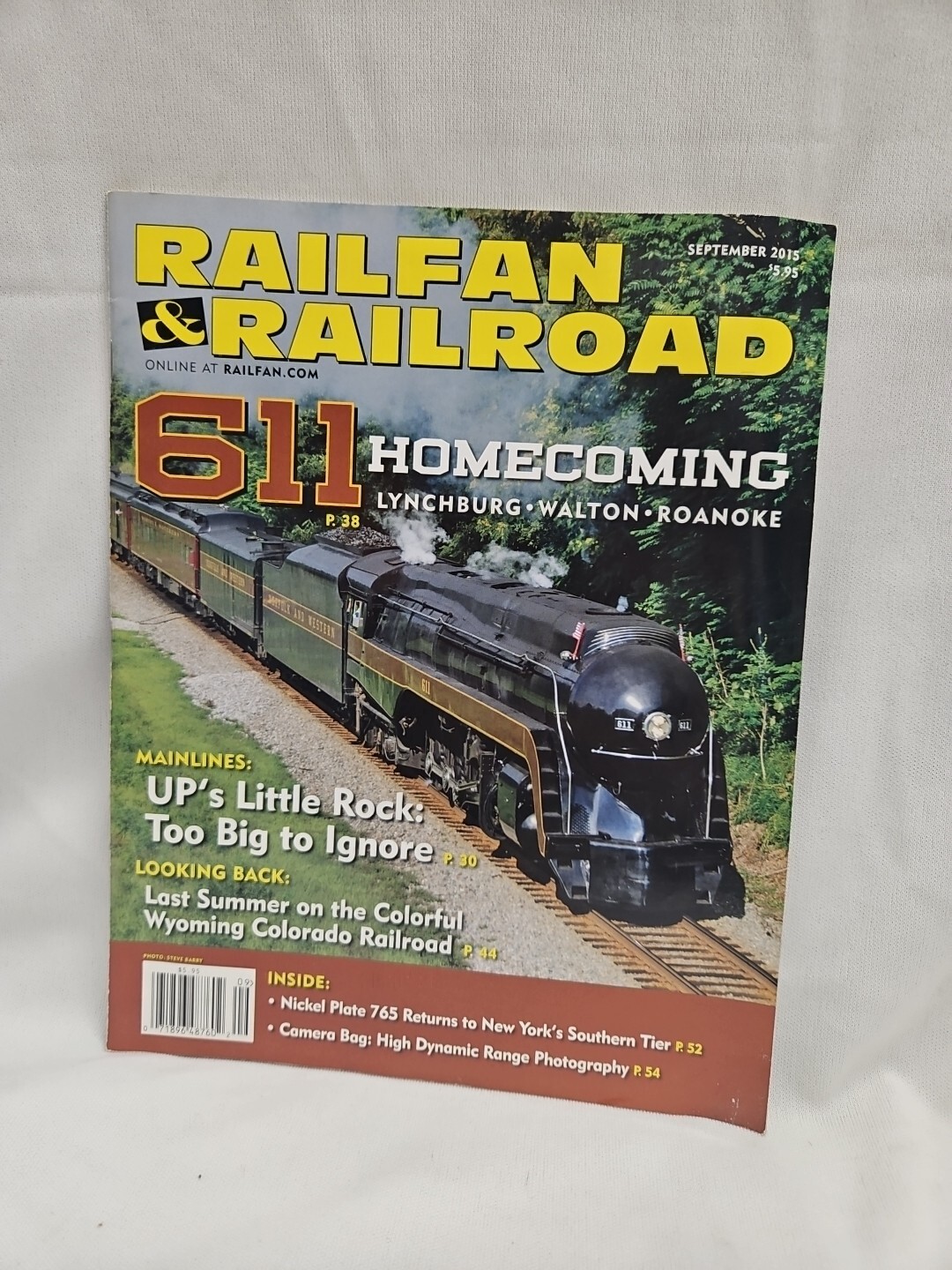 Railfan & Railroad Magazine September 2015 611 Homecoming