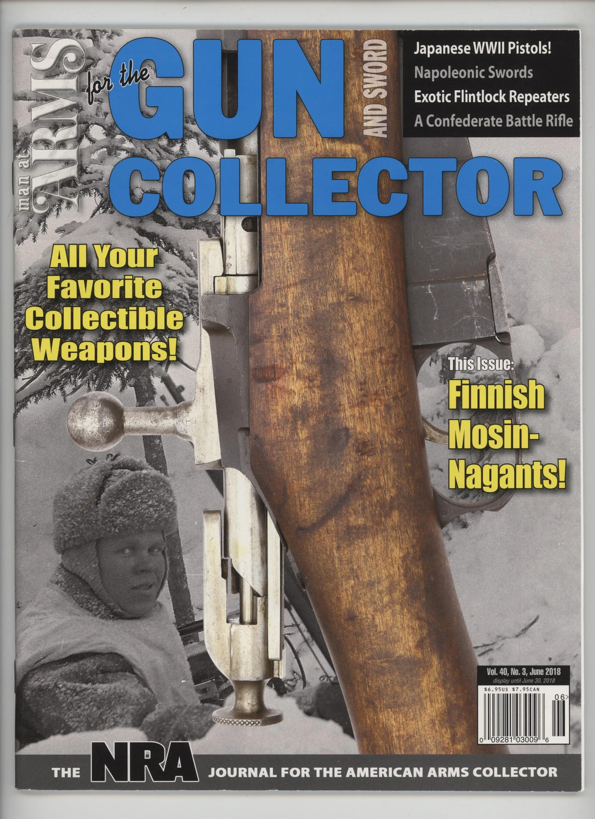 Man at Arms June 2018 Finnish Mosin-Nagants Magazine