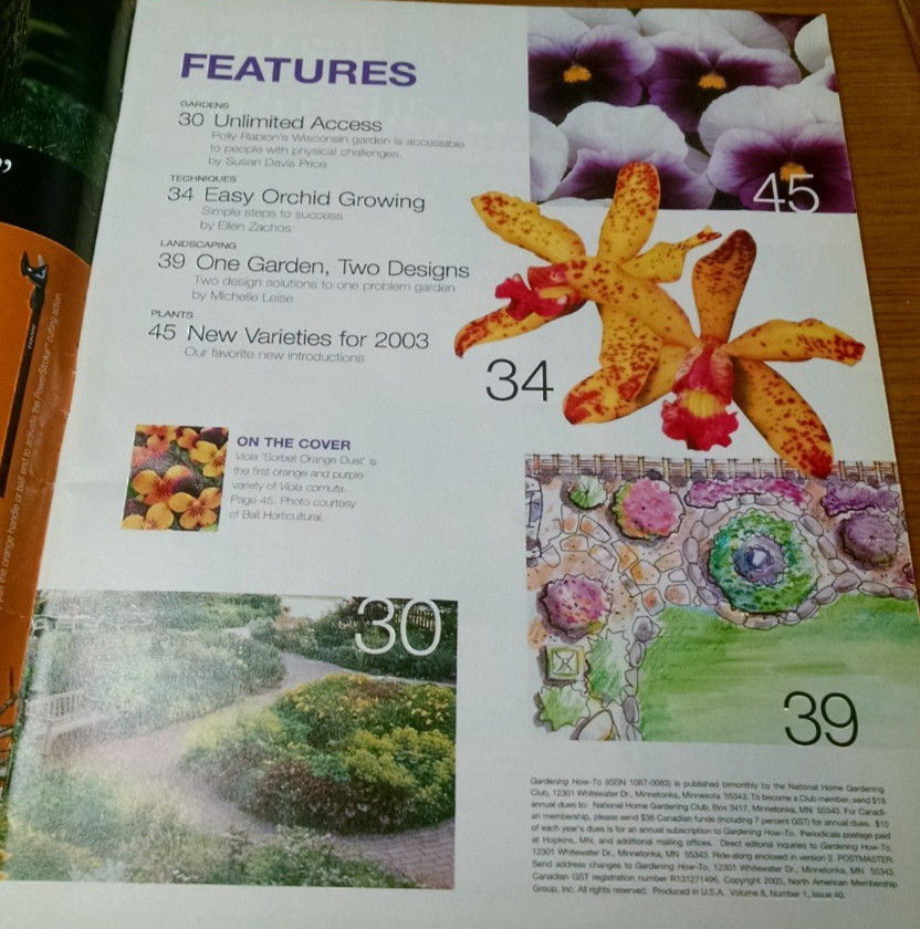 January / February 2003 GARDENING How-To Magazine