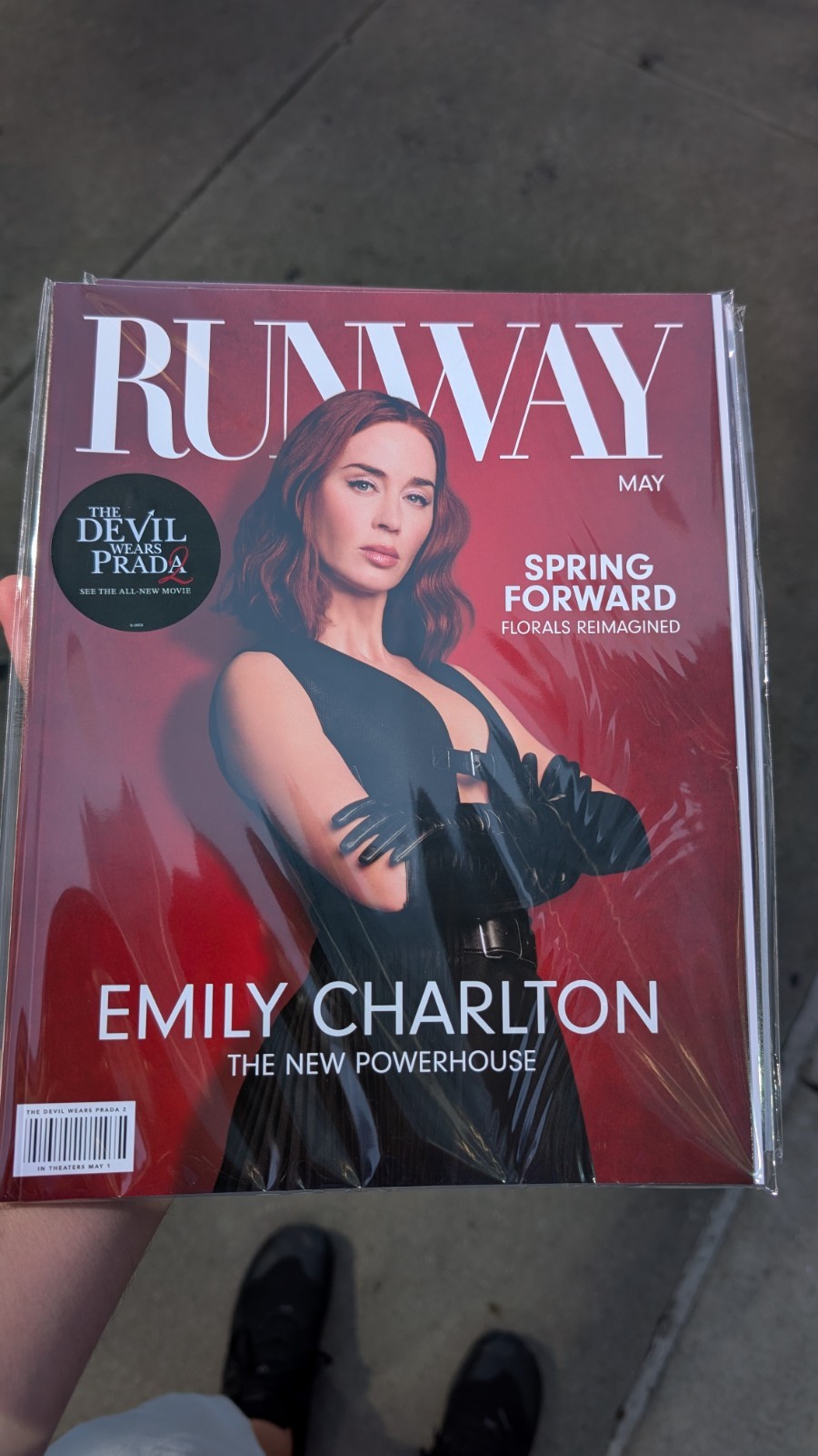 Runway May 2026 Issue Emily Charlton Florals Movie Adaptation Lifestyle Fashion