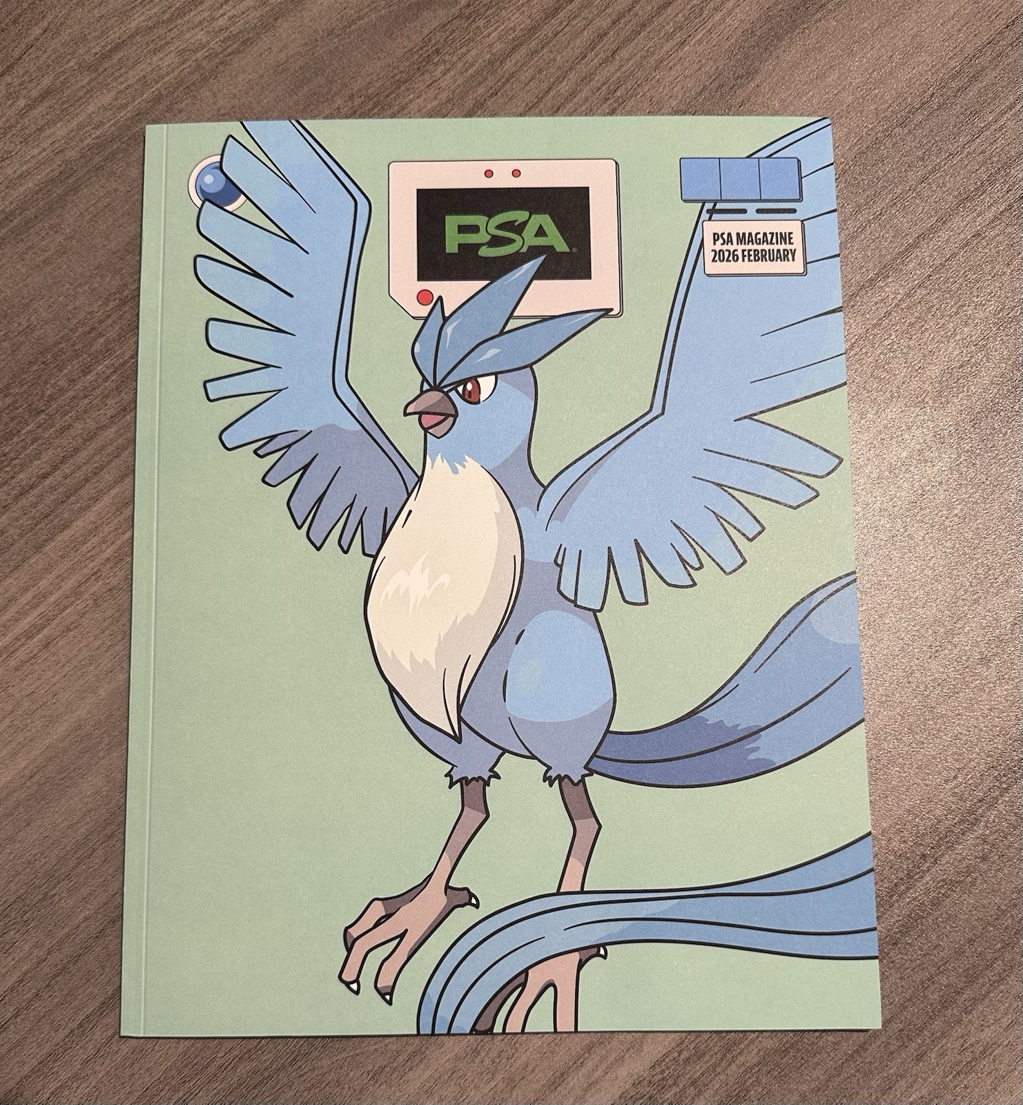 2026 PSA Magazine February Volume #23 Pokemon Articuno Base Cover Pokémon New