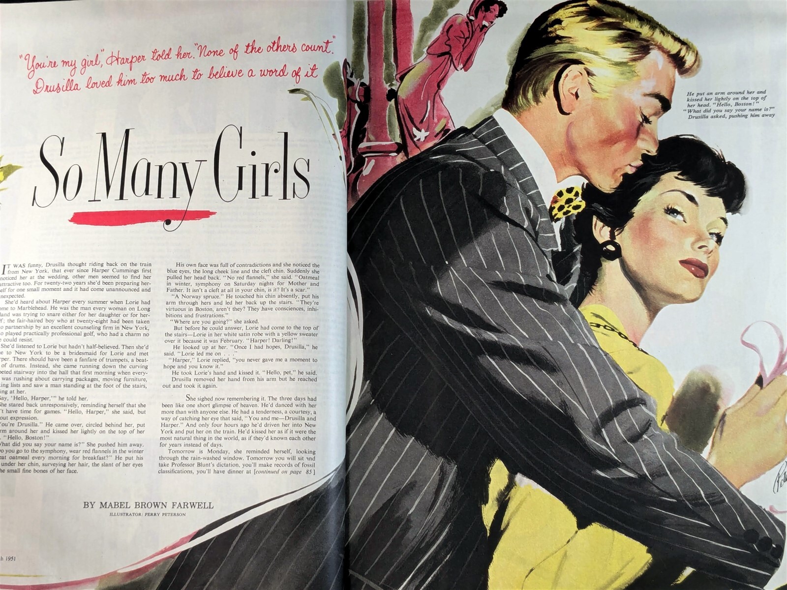 Woman’s Home Companion March 1951 Rheumatic Fever Vintage Magazine Ads