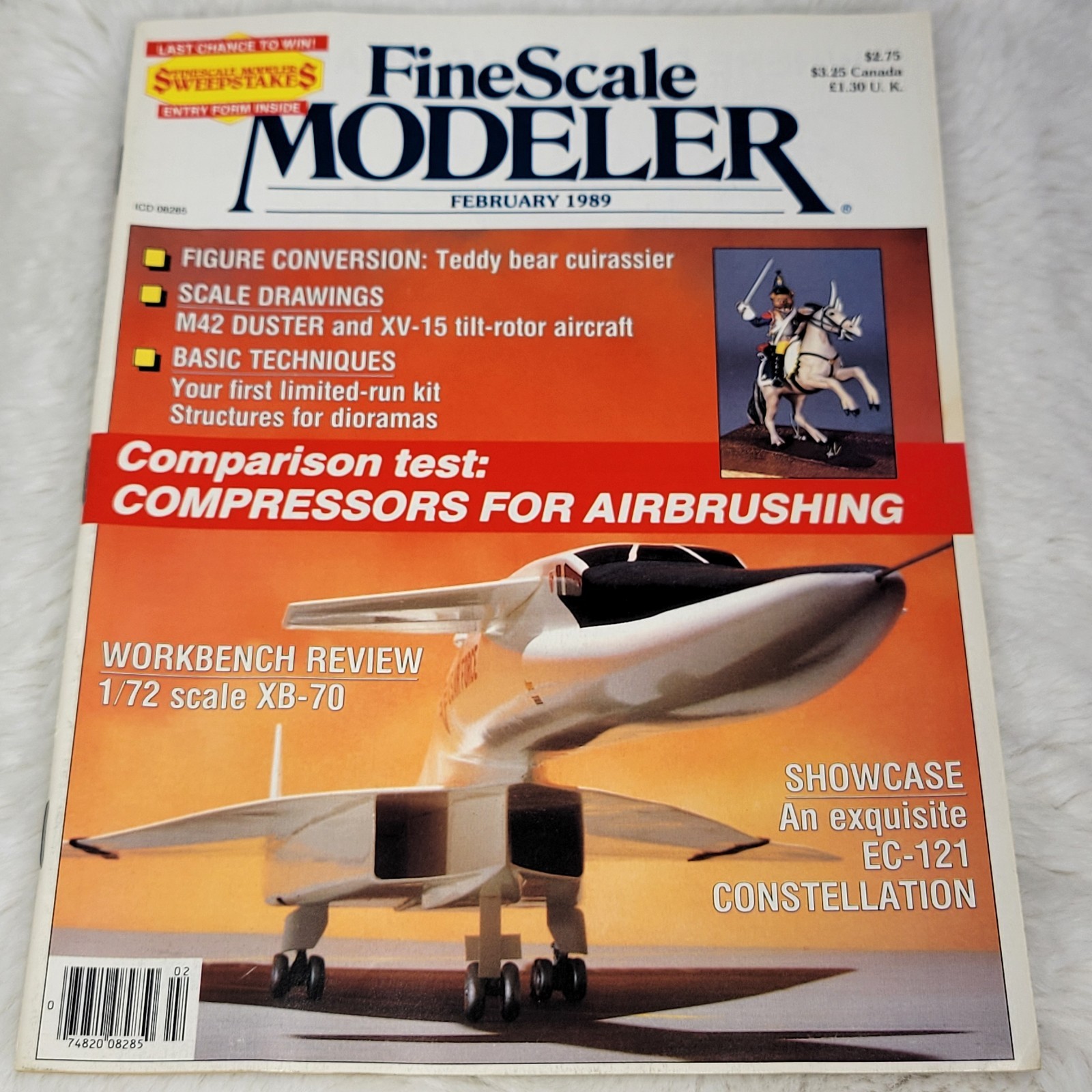 FineScale Modeler Vol 7 #02 Feb 1989 Modeling Magazine VG