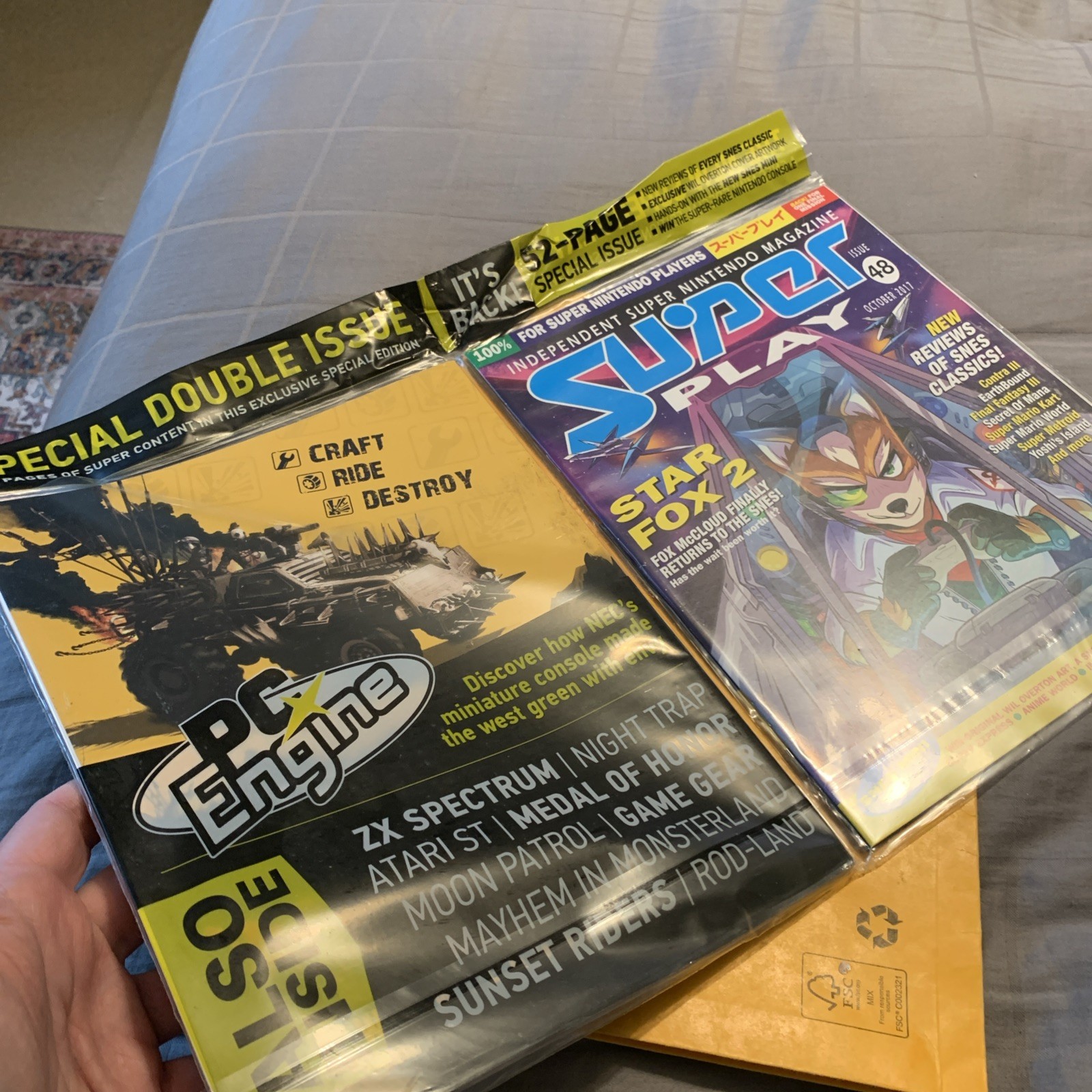 NEW Retro Gamer Magazine 172 & Super Play 48 Nintendo SNES SEALED Wil Overton