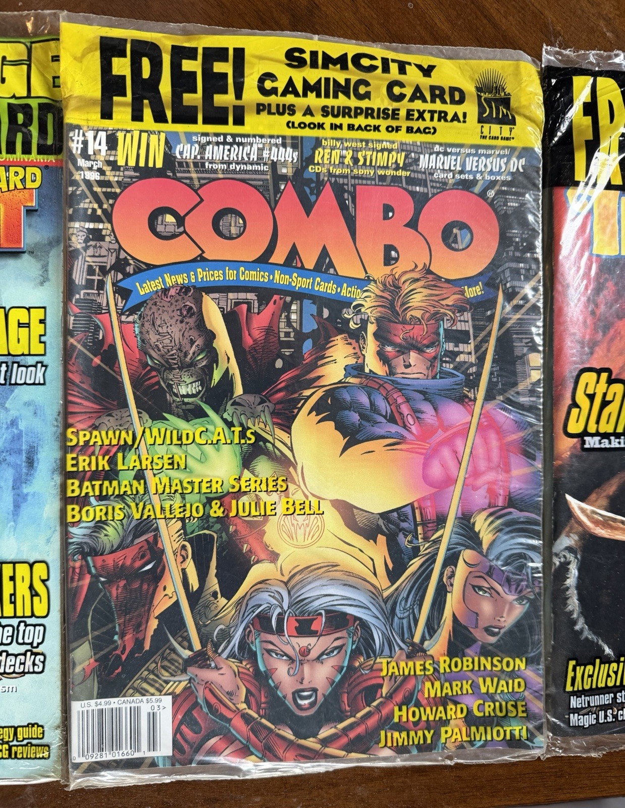 Inquest And Combo Magazine Lot Of 4 Video Games RPG Card Game – New Sealed
