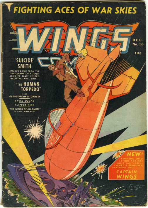 Wings Comics, Fiction House, 1940-1954, Golden Age Comics DVD