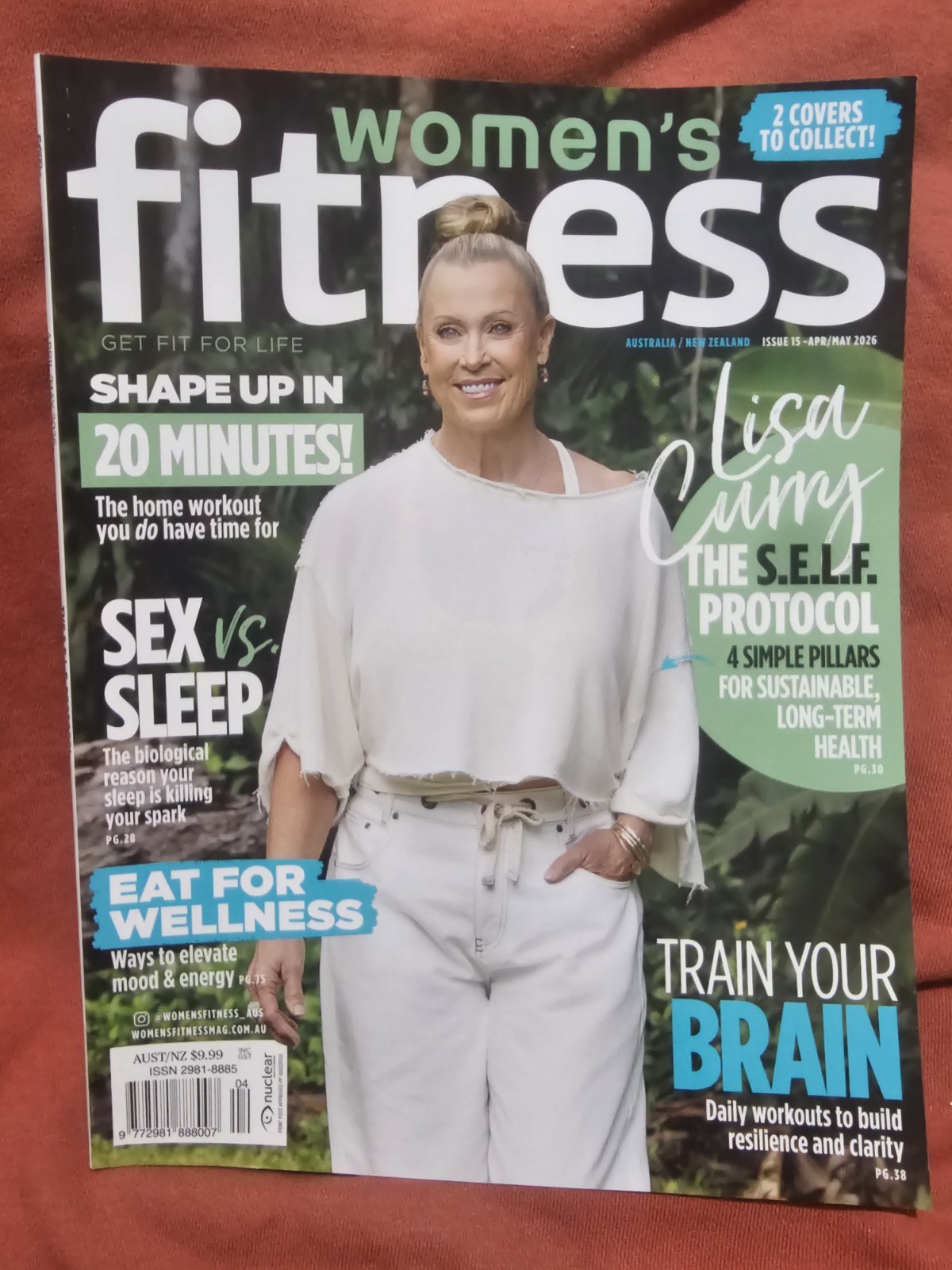 Issue #15 Women’s Fitness Magazine April/May 2026,Lisa Curry,Sex vs Sleep