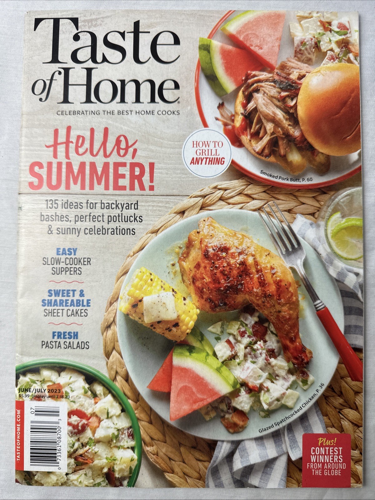 6 Lot Taste Of Home Magazine 2024 Year Feb – Winter Recipes Food Ideas Entertain