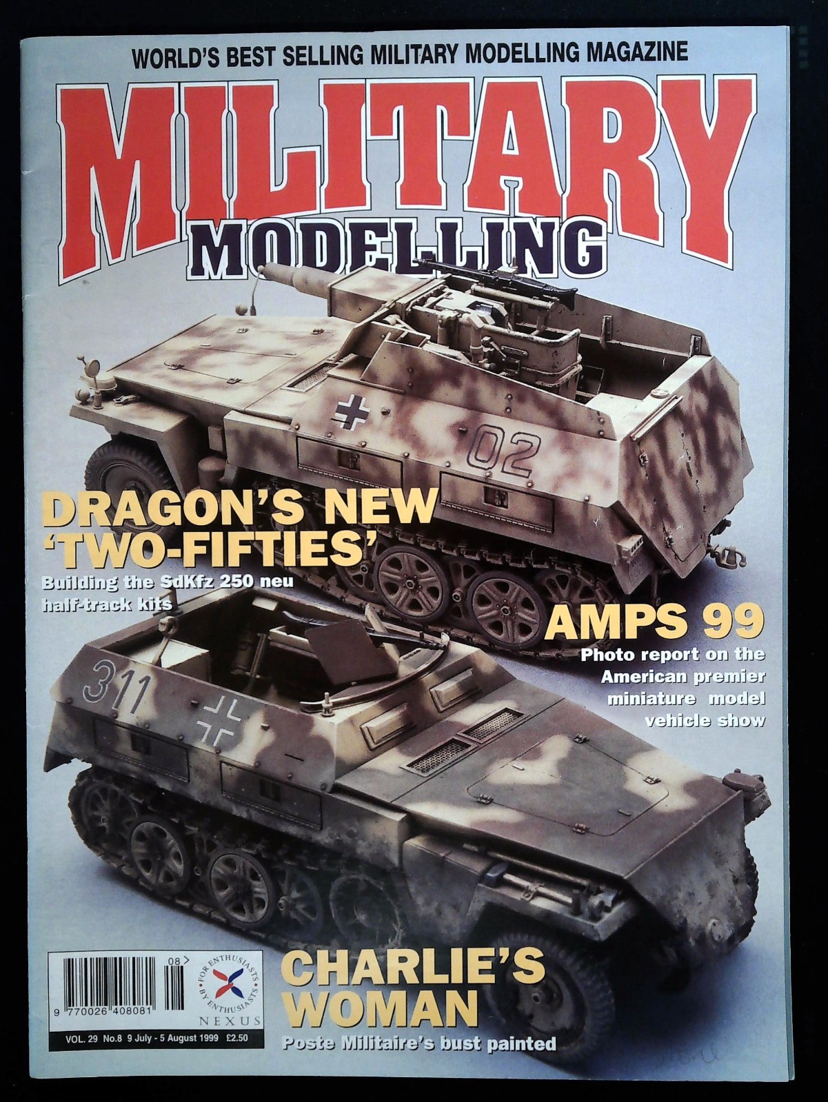Military Modelling Magazine Vol.29 No.8 5 August 1999 mbox2405 Charlie’s Woman
