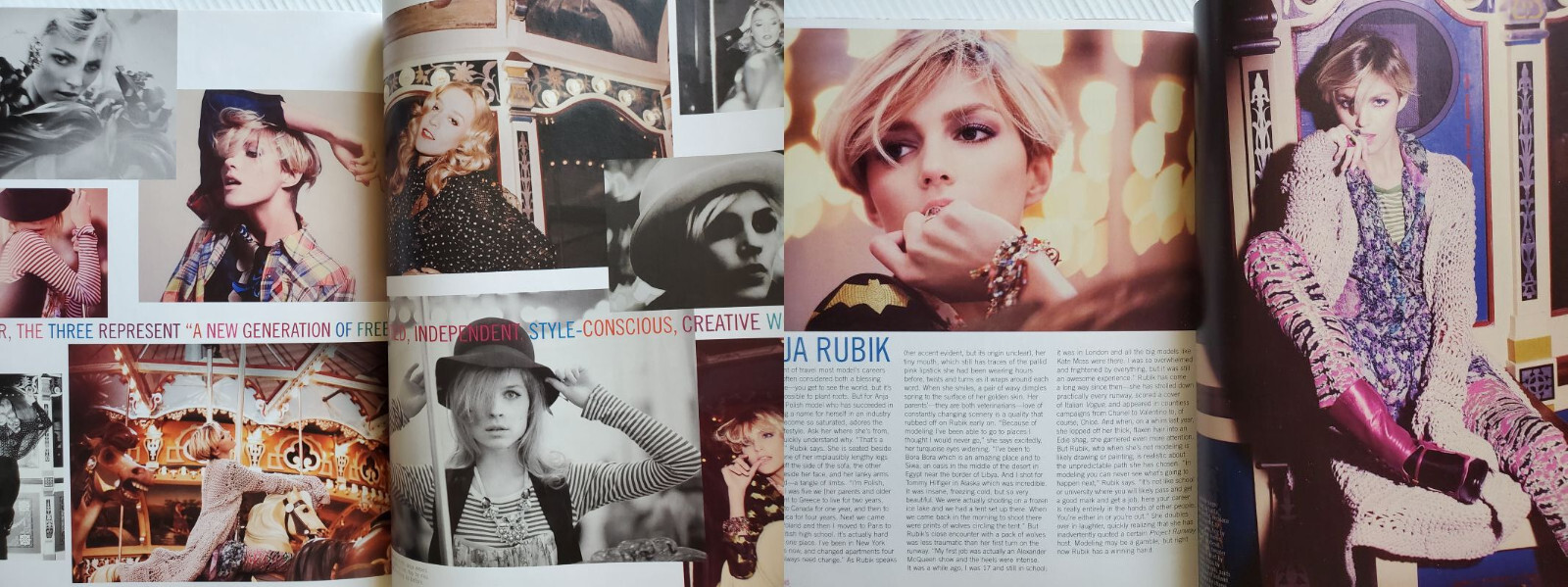 NEW 2008 NYLON mag CHLOE Sevigny ANJA Rubik Kylie Minogue Clemence Poesy Zooey D