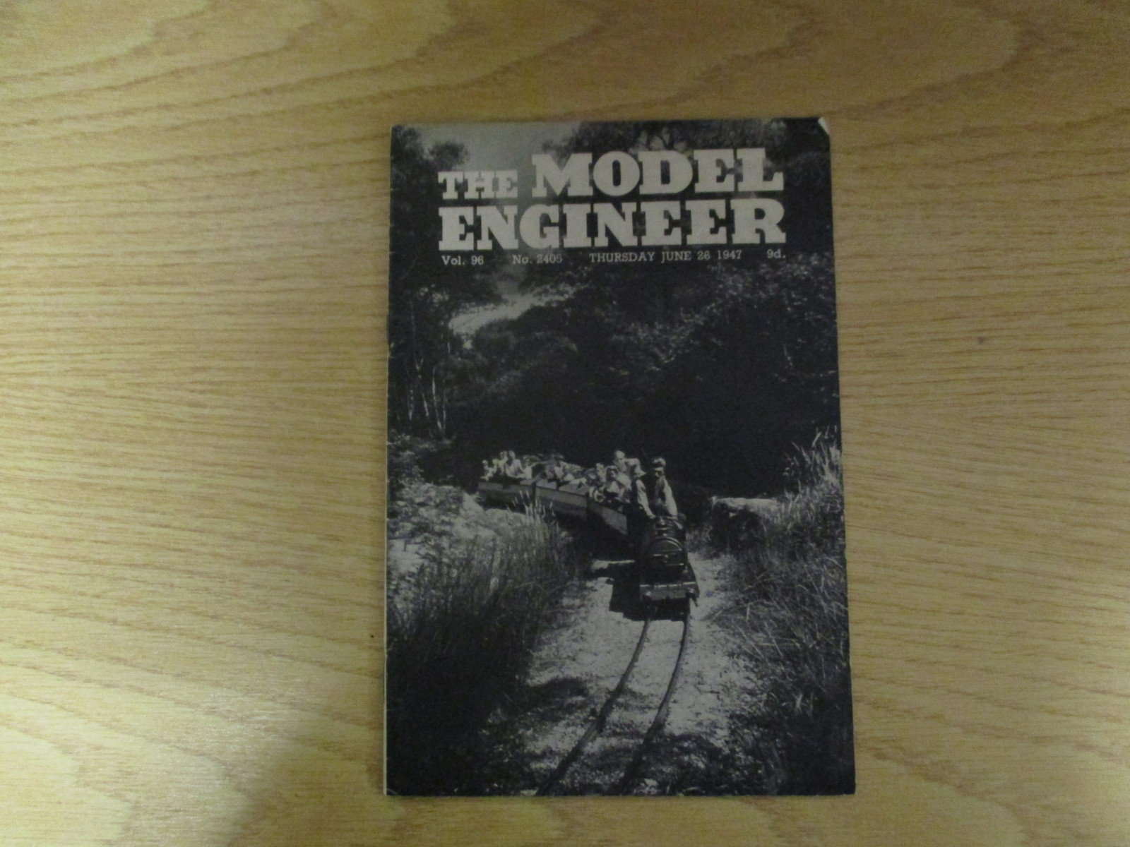 June 26th 1947, MODEL ENGINEER, George Flooks, Frank Mitchell, Charles Parsons.
