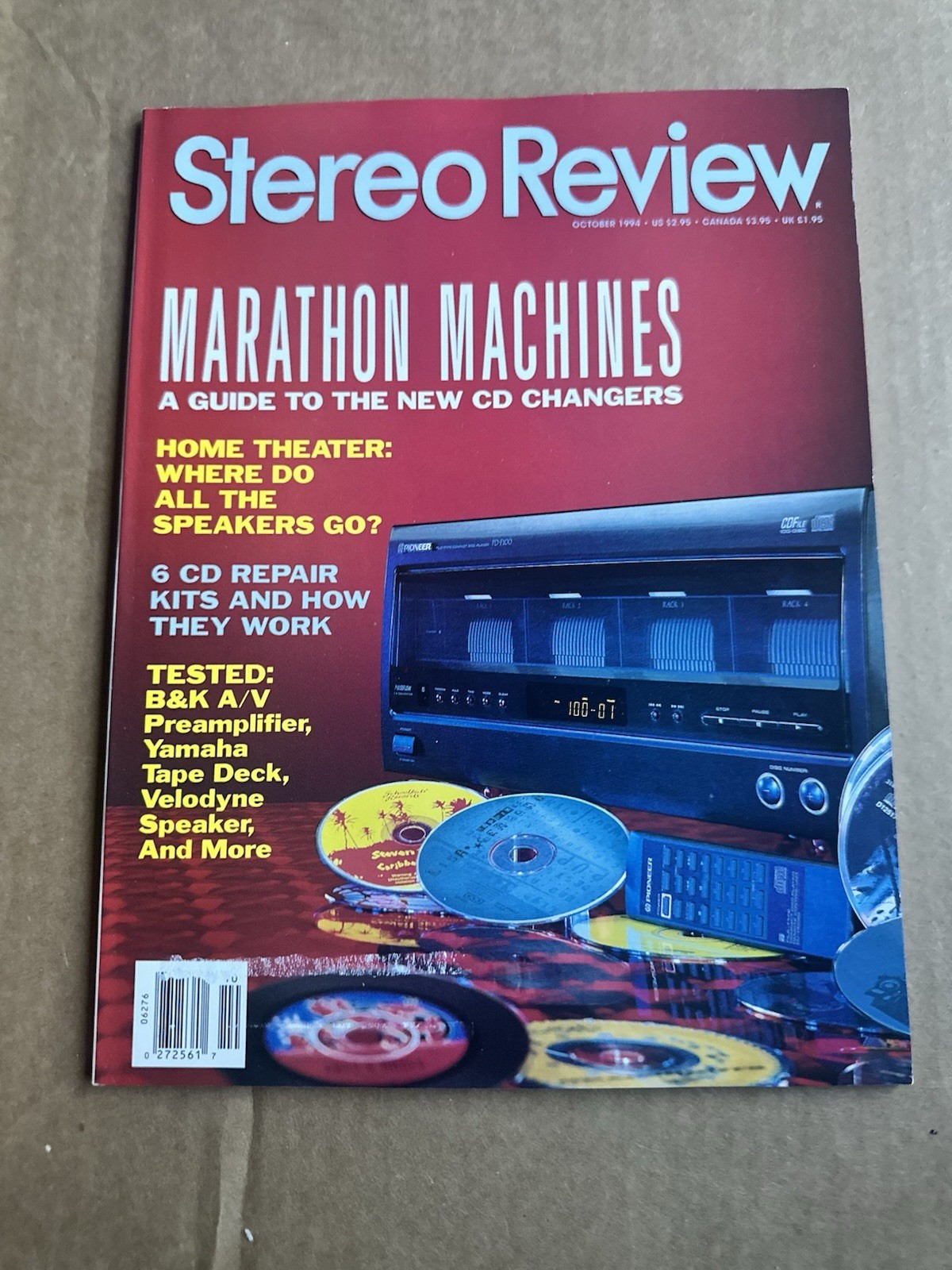 Stereo Review 1994 Full Year Magazine Set – Vintage Audio, Receivers, Speakers