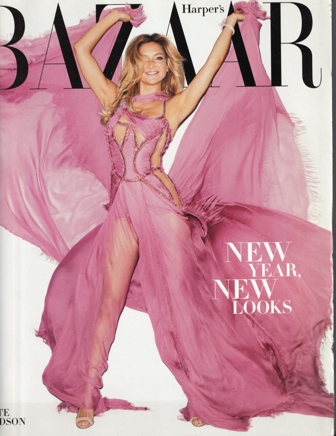 Harper’s Bazaar Magazine Kate Hudson Women’s Fashion Beauty Accessories 2016