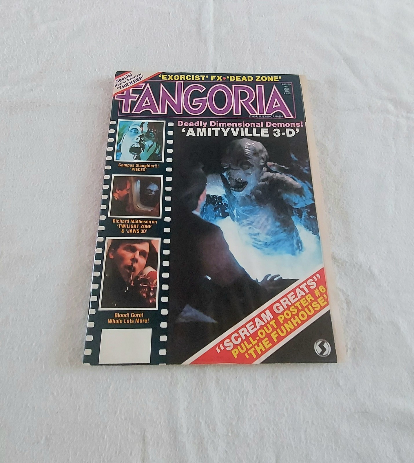 Fangoria Magazine Issue #31 December 1983 F/G