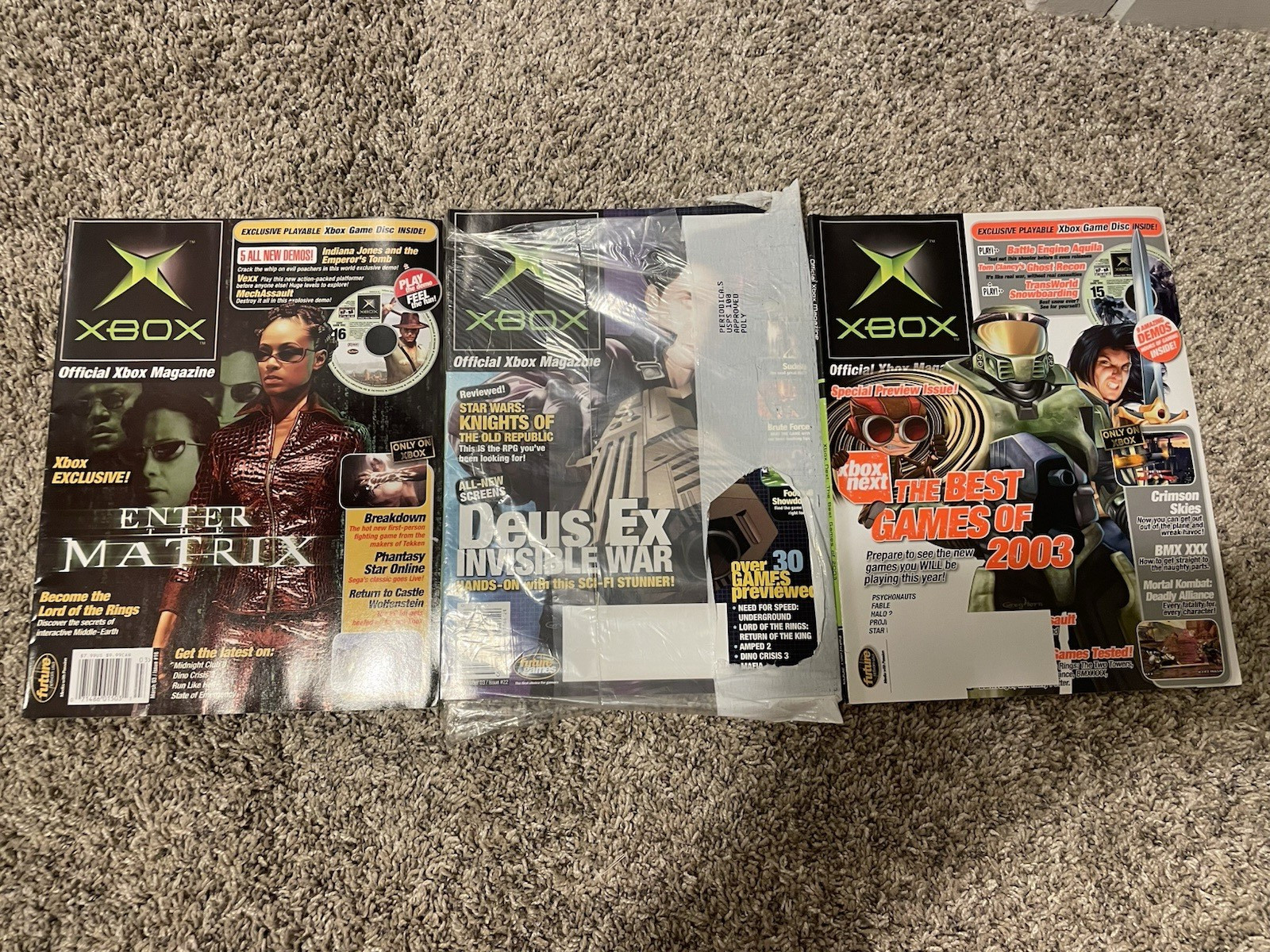 Xbox Magazine Lot Of 22 2002-2004 Video Games Gaming