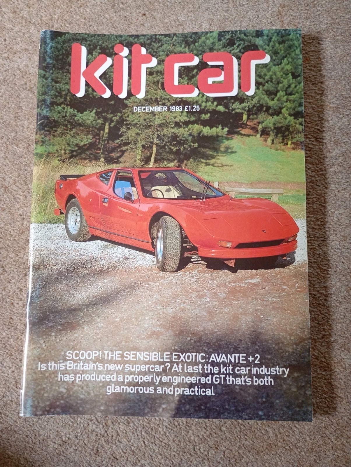 Kit Cars Magazines x 4 Job Lot. June,July & Sept 1982. Dec ’83. Dutton, Jago,