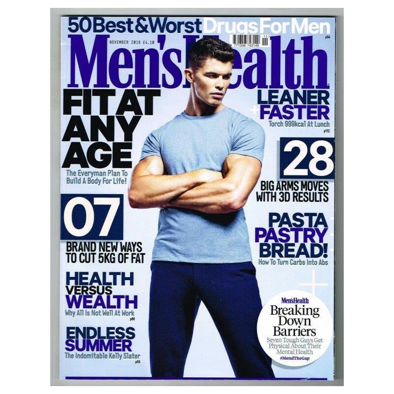 Men’s Health Magazine November 2018 mbox3627/i Fit At Any Age