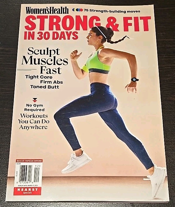 Womens Health Magazine Strong & Fit In 30 Days